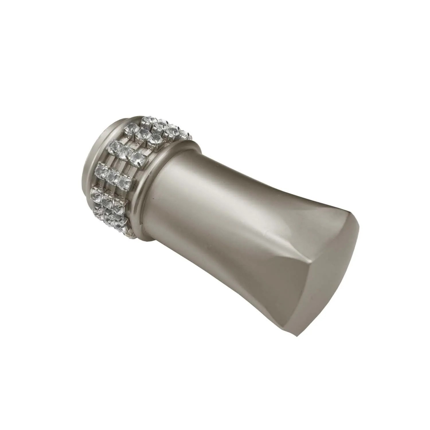 Gardinia Zakończenie DIAMENT 19mm 2 szt. satyna