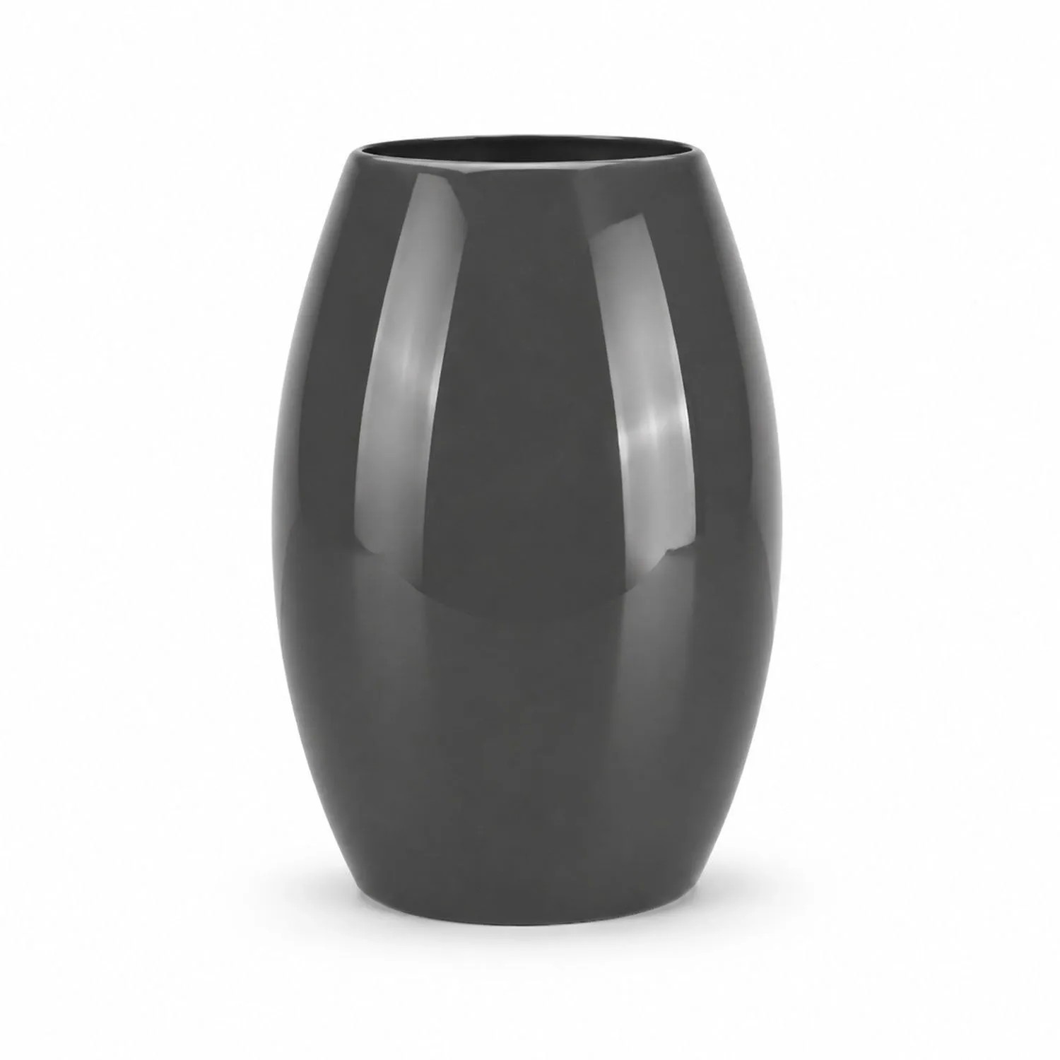 Wazon Lena antracyt wys. 25 cm