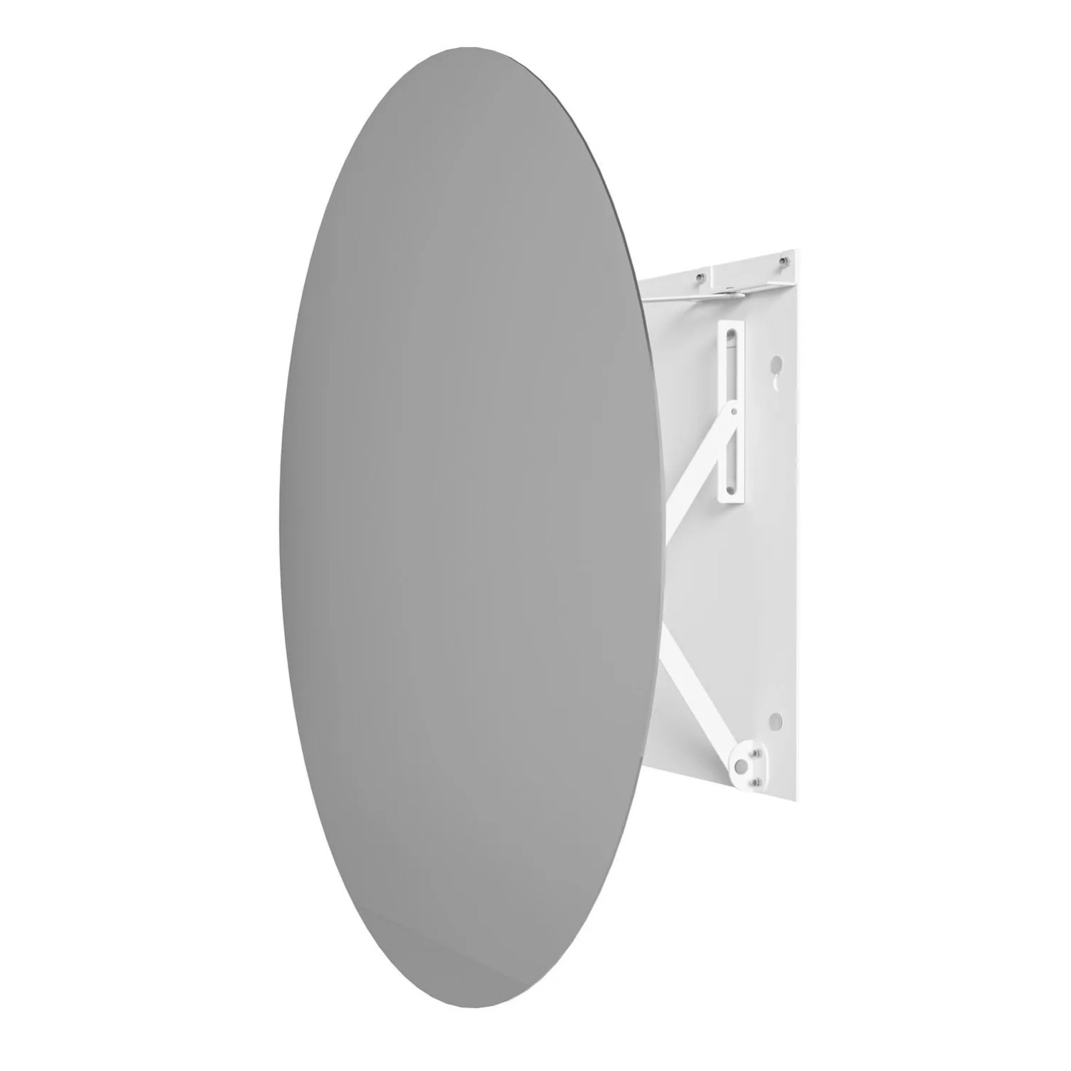 Lustro Atol Białe 80cm