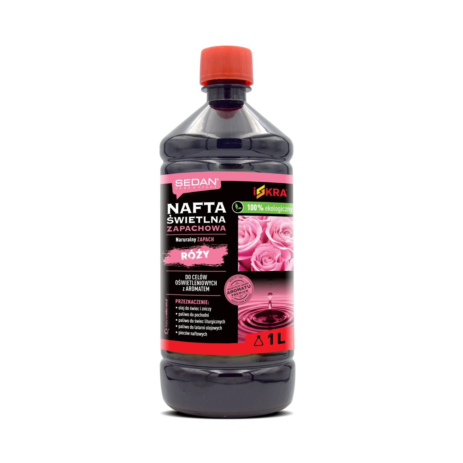 Nafta świetlna zapachowa Róża - 1000 ml