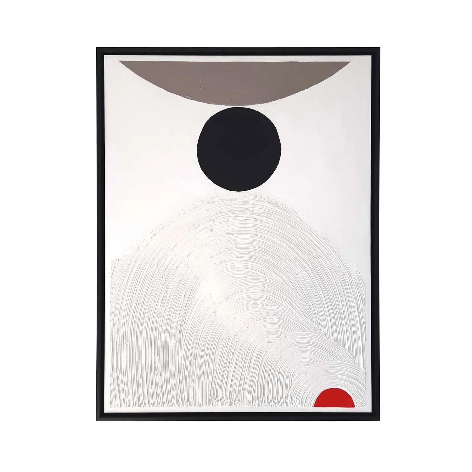 Frames Factory Obraz ELKA czerwona kropka 63 x 83 cm