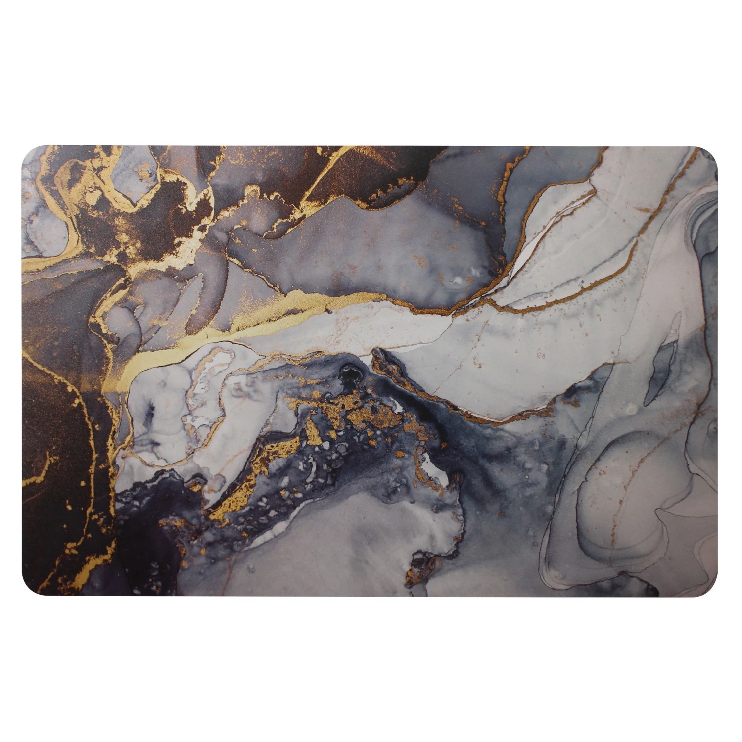 Podkładka Dekan 43 x 28 cm szaro-złota