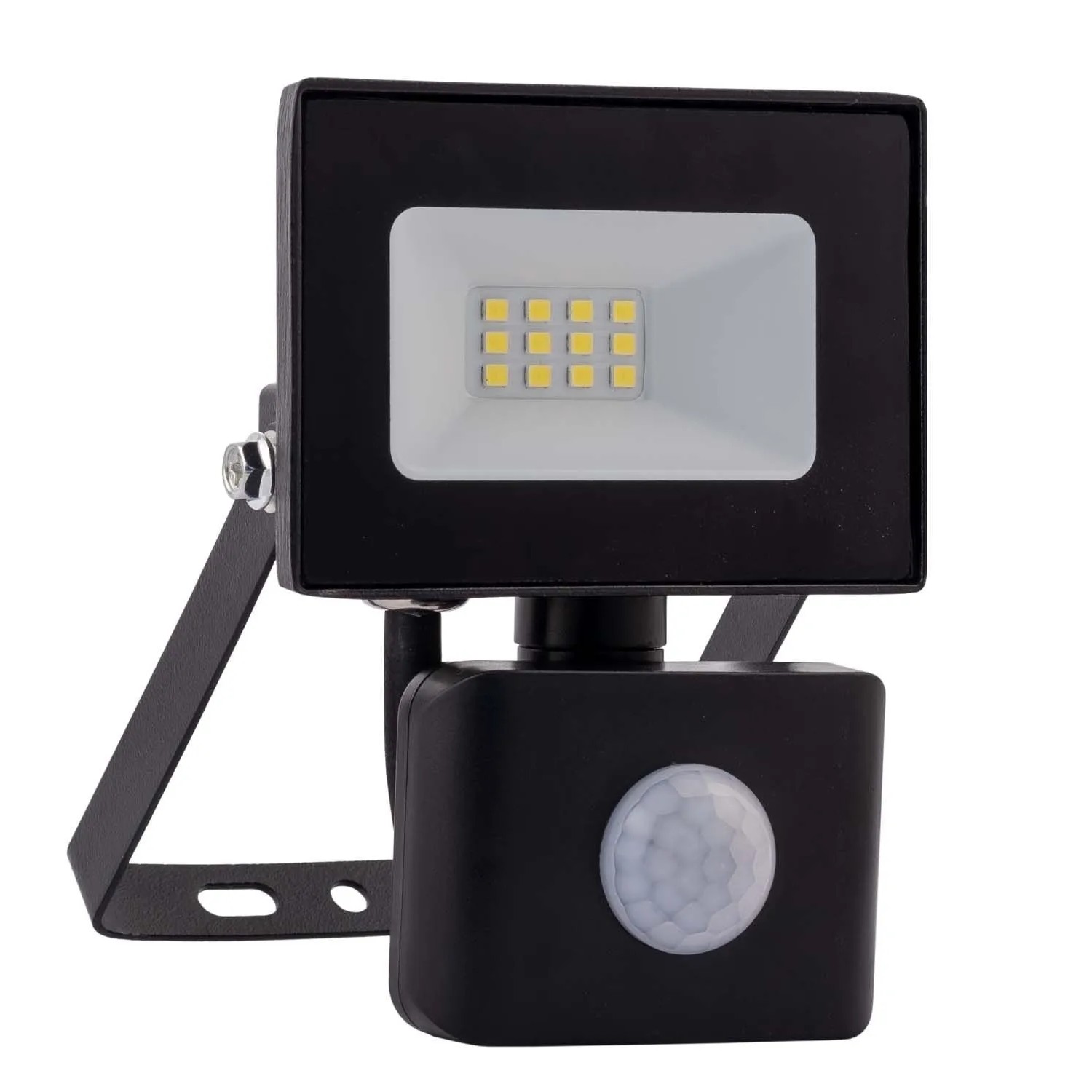 Germina Naświetlacz LED CRUX z sensorem 10W 6000K 900lm IP65 czarny