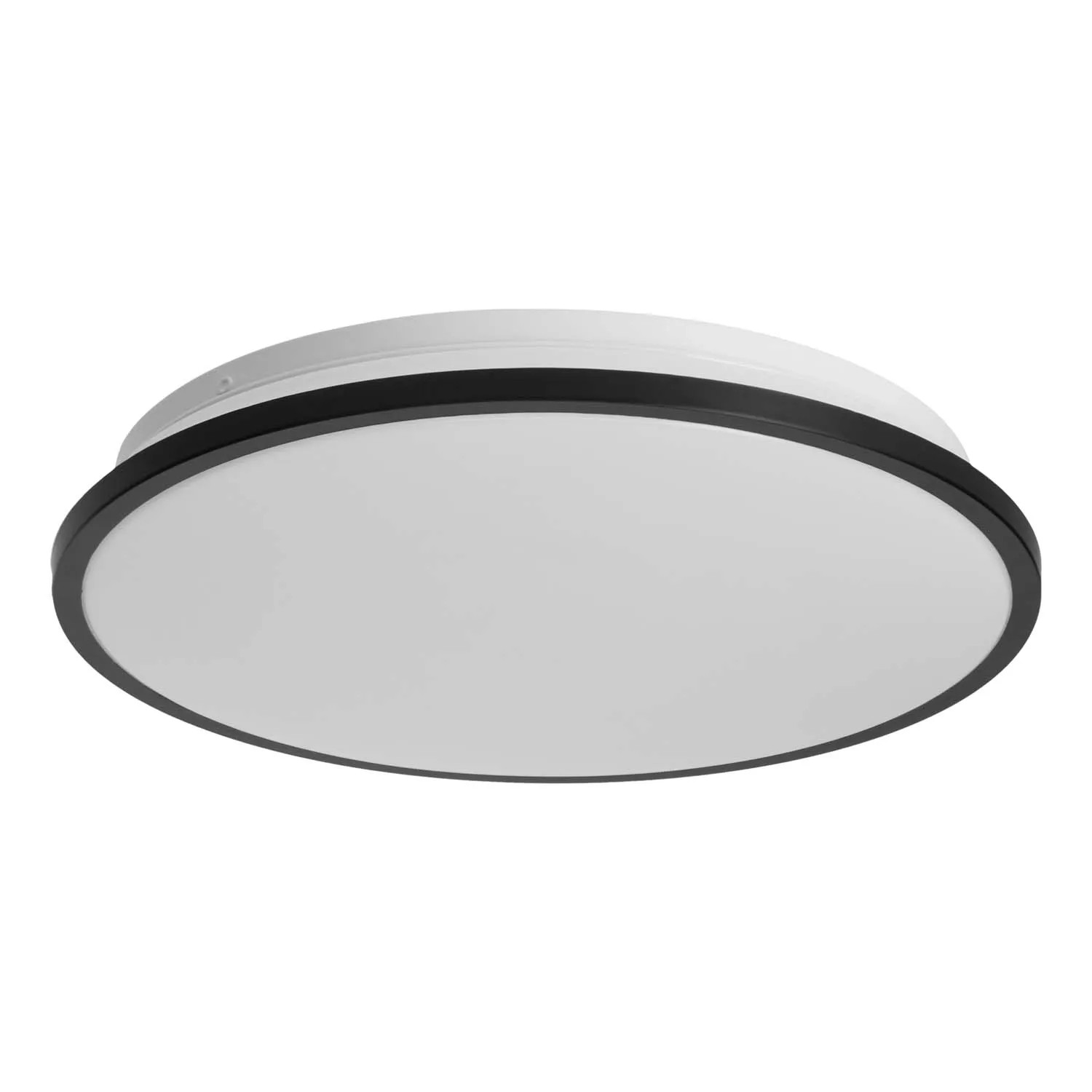ORO Plafon LED TIAGO 12W CCT 3000/4500/6500K 900lm śr. 27,5cm czarny