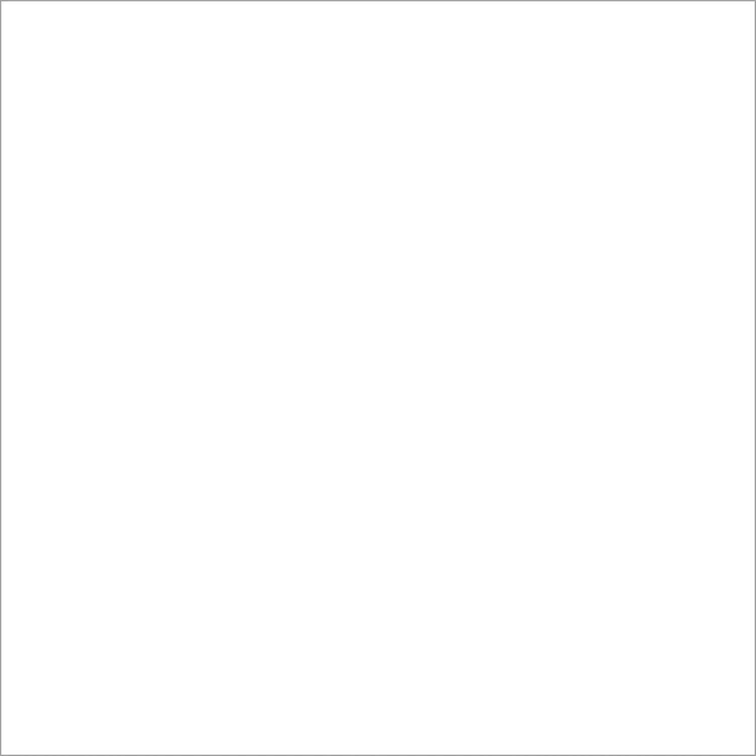 Alfa-Cer Panel szklany Mono biały 60 x 60 cm