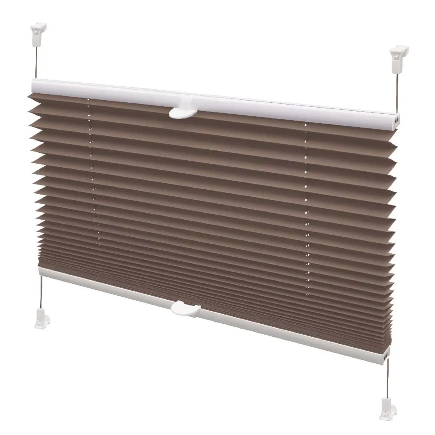Roleta plisowana VERONA mocca 105 cm x 150 cm