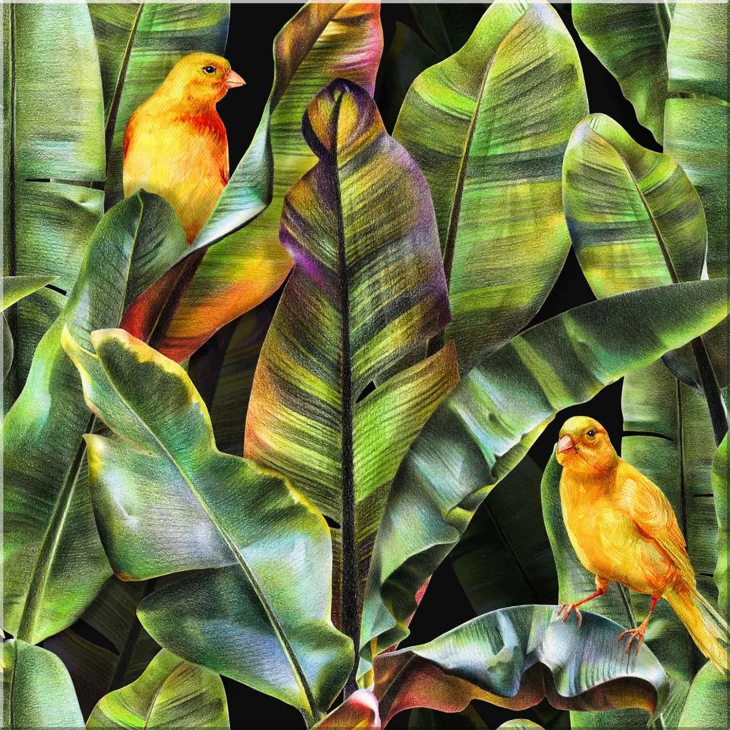 Panel Szklany Jungle 8 ESG 60 x 60 cm