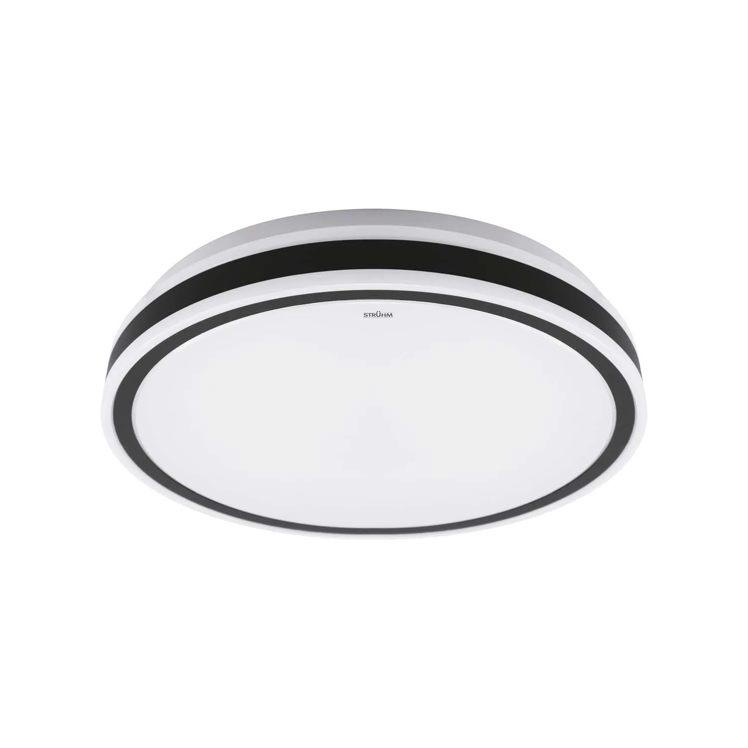 Struhm Plafon okrągły AURELIA LED C 24W 4100K 1560lm IP44 śr. 38cm biały/czarny