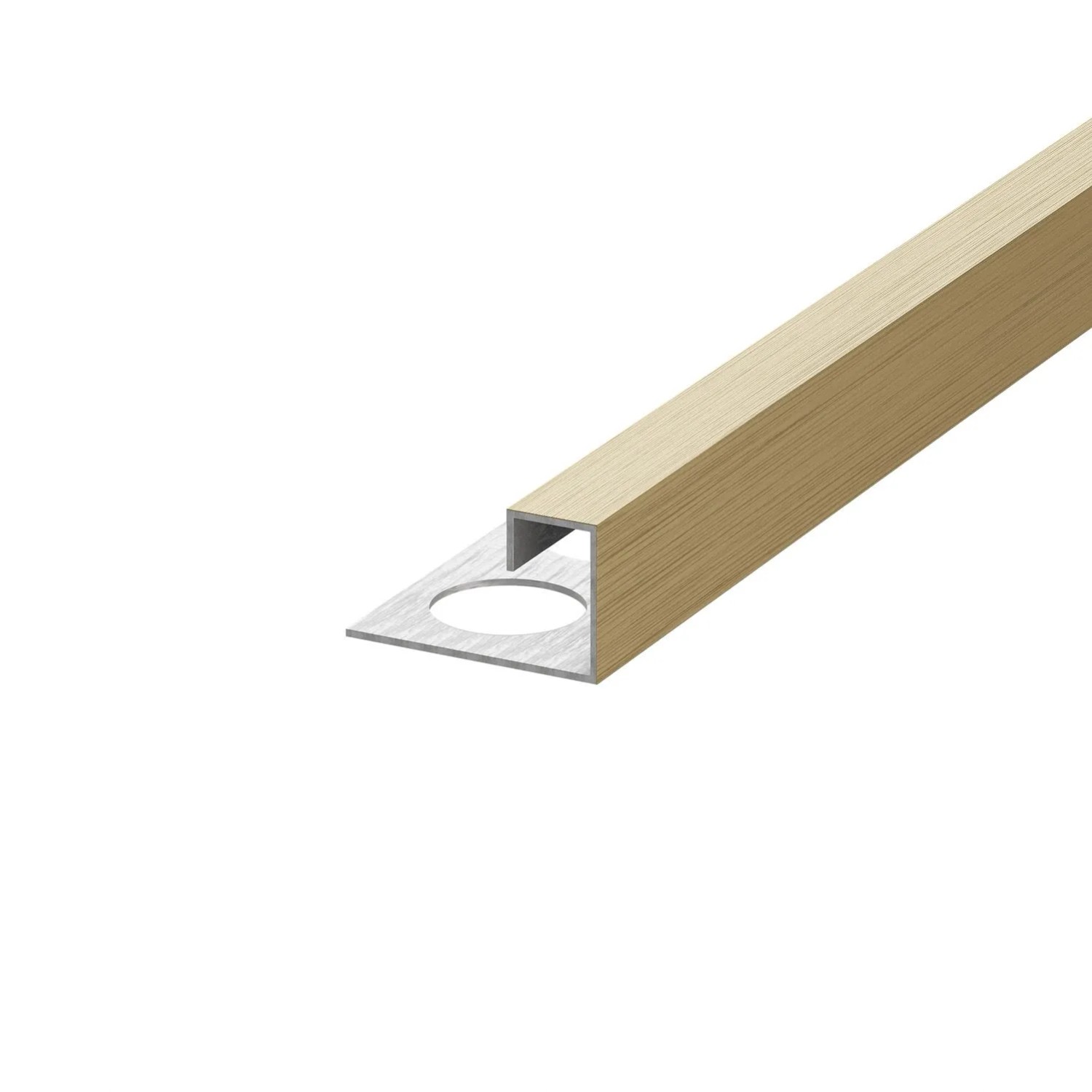 Eviso Listwa narożna P antyczny brąz szczotkowany 10,5 x 2700 mm