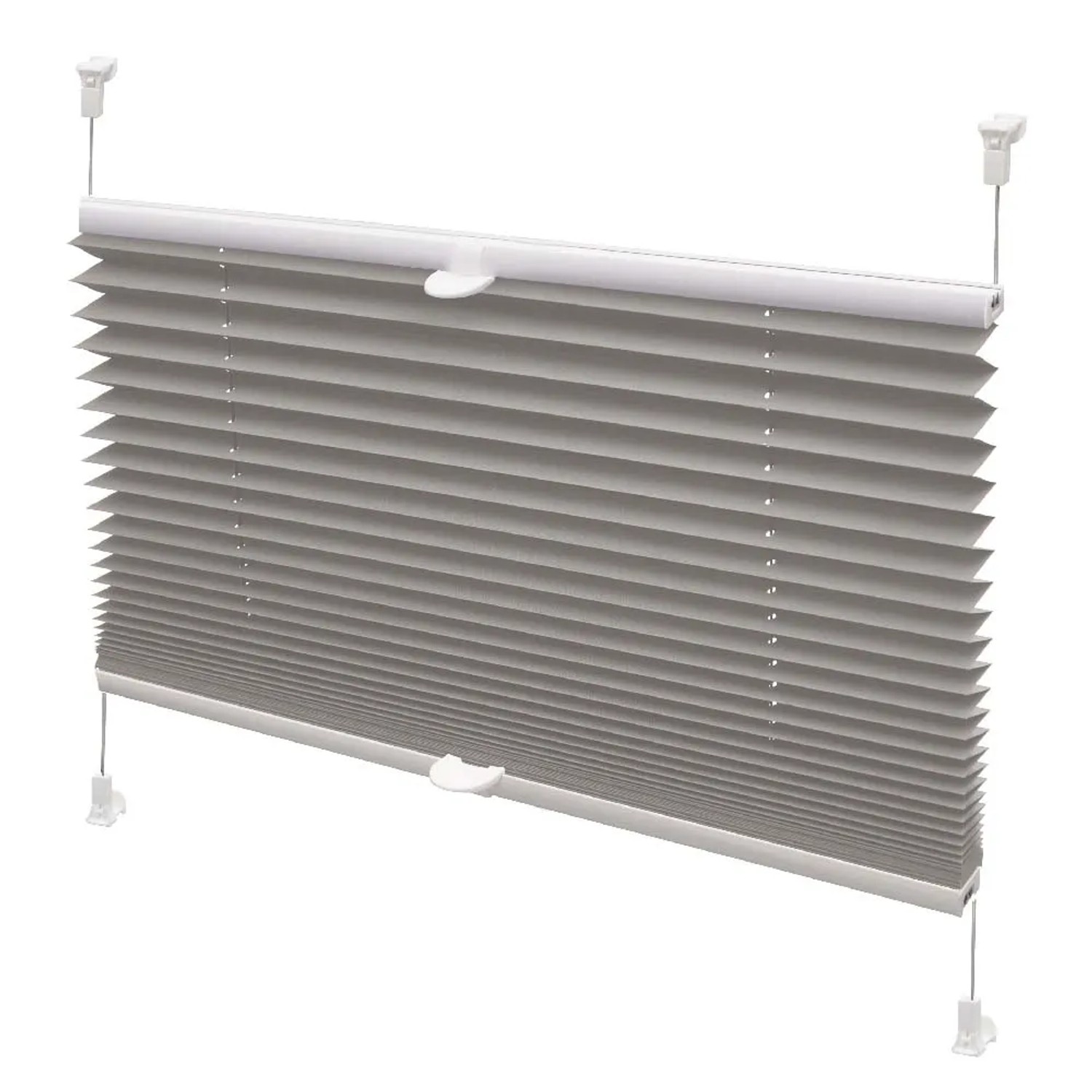 Roleta plisowana VERONA szara 80 cm x 150 cm