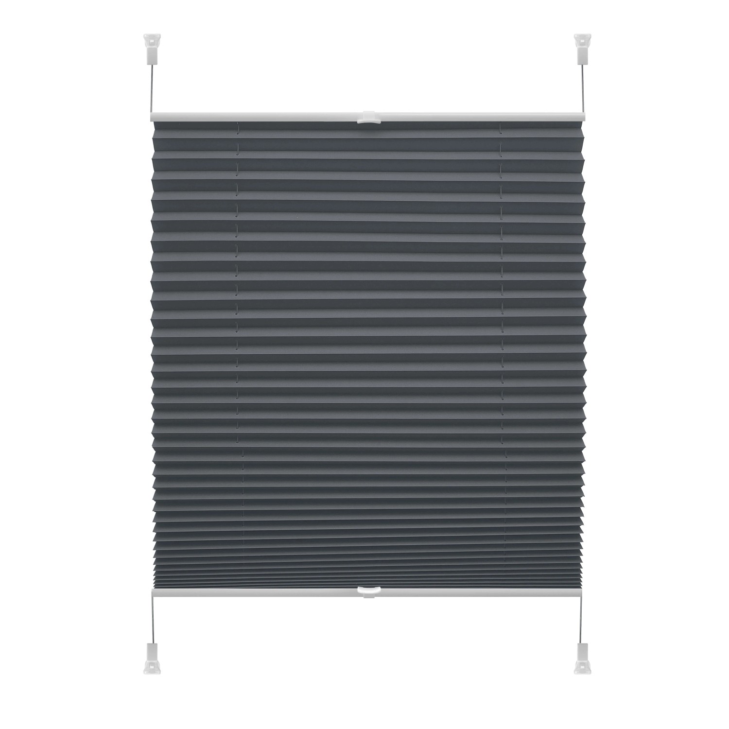 Roleta plisowana VERONA ciemnoszara 73,50 cm x 210 cm