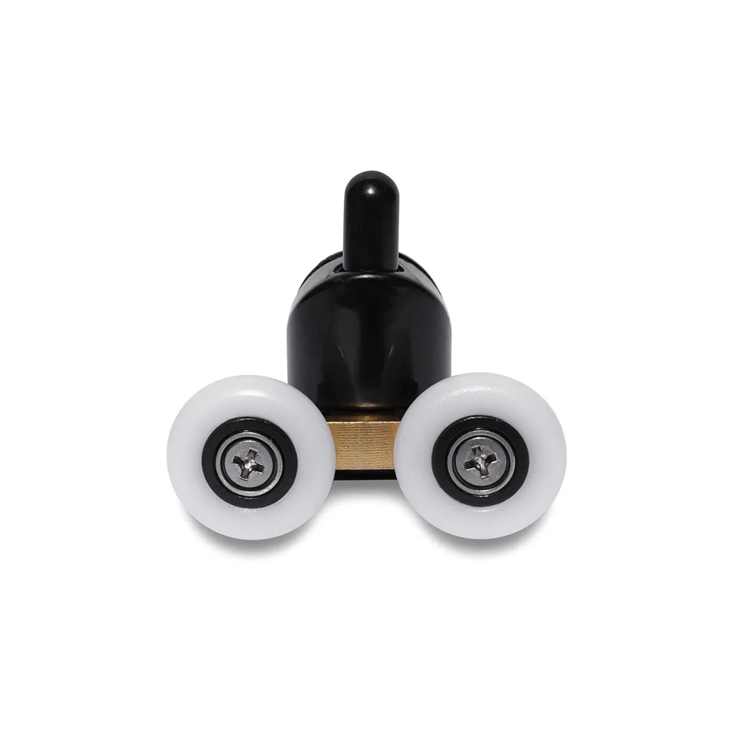 Rolki do drzwi kabiny górne czarne 2,3 cm 2 szt