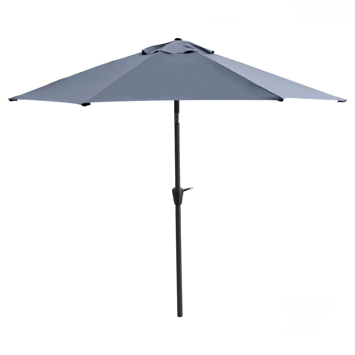 Parasol ogrodowy HAVANA 2 grafitowy - śr. 300 cm