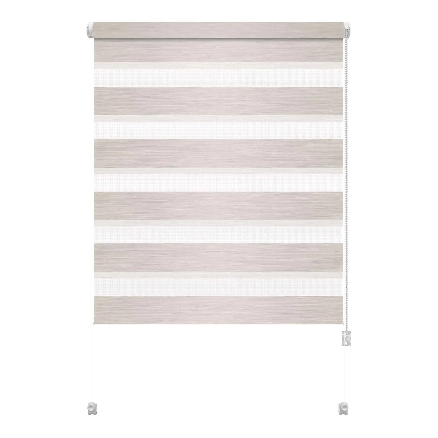 Gardinia Roleta MINI ZEBRA SILK Dzień/Noc 83 x 215 cm jasny beż