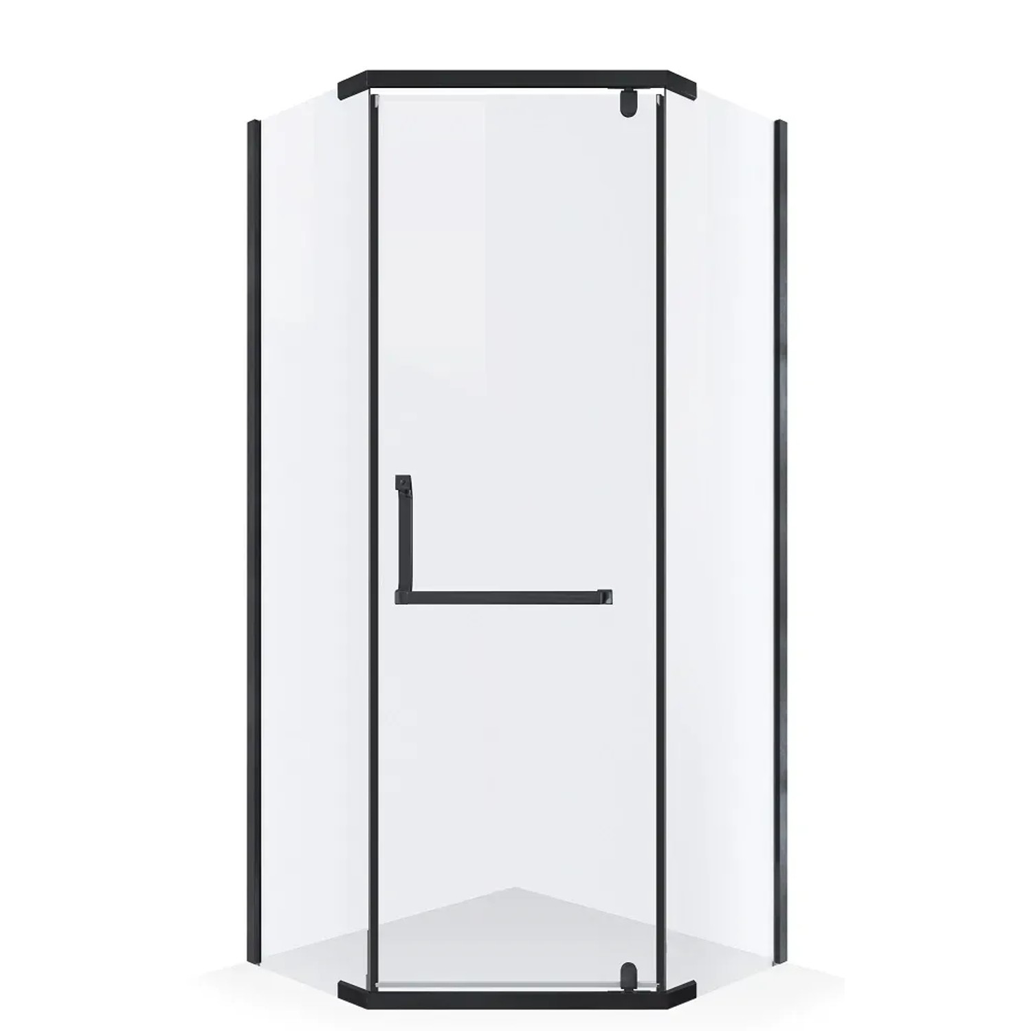 Durasan Kabina prysznicowa Diamond Black 90 czarna