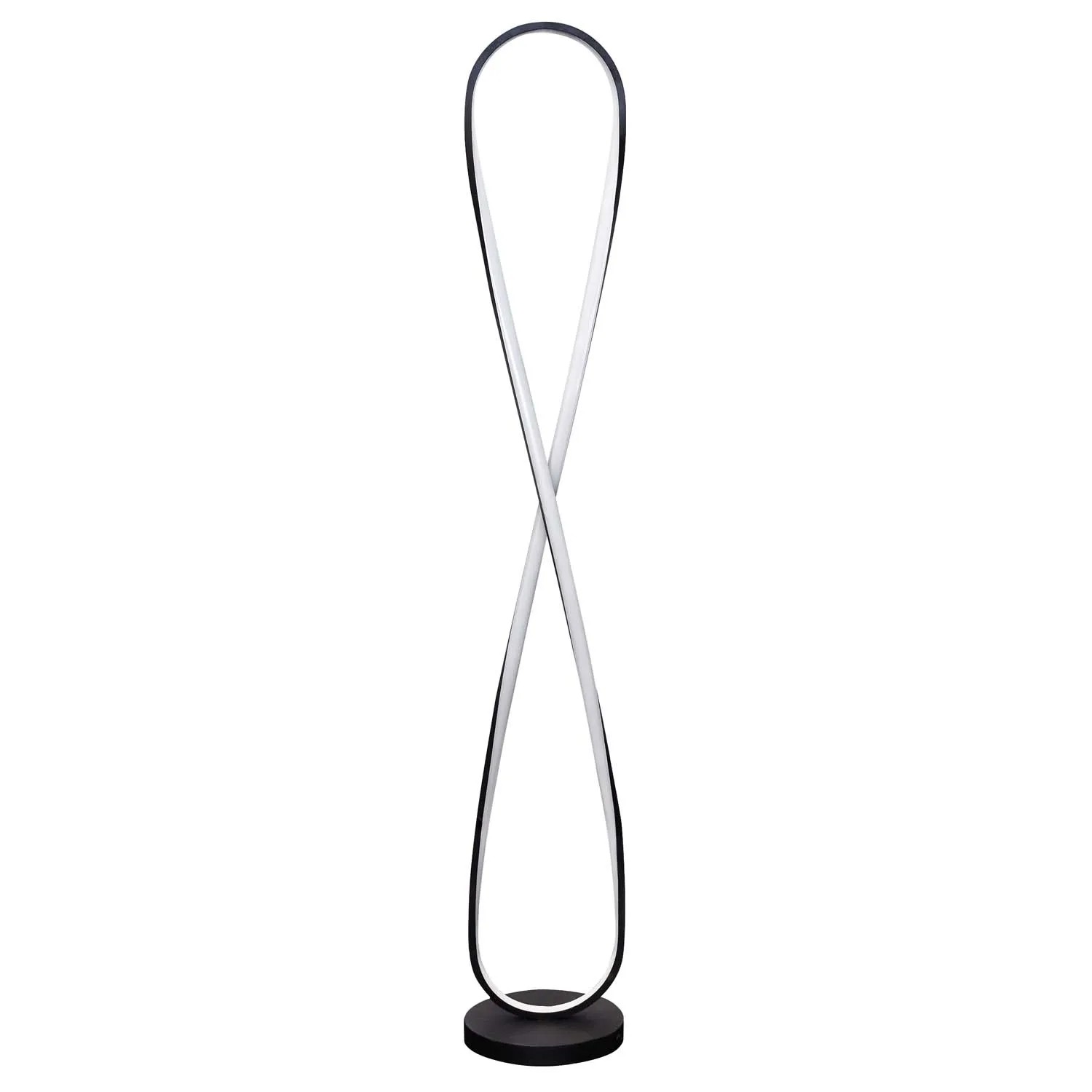 Goldlux Lampa podłogowa LED INFINITO 32W 4000K 3800lm czarna