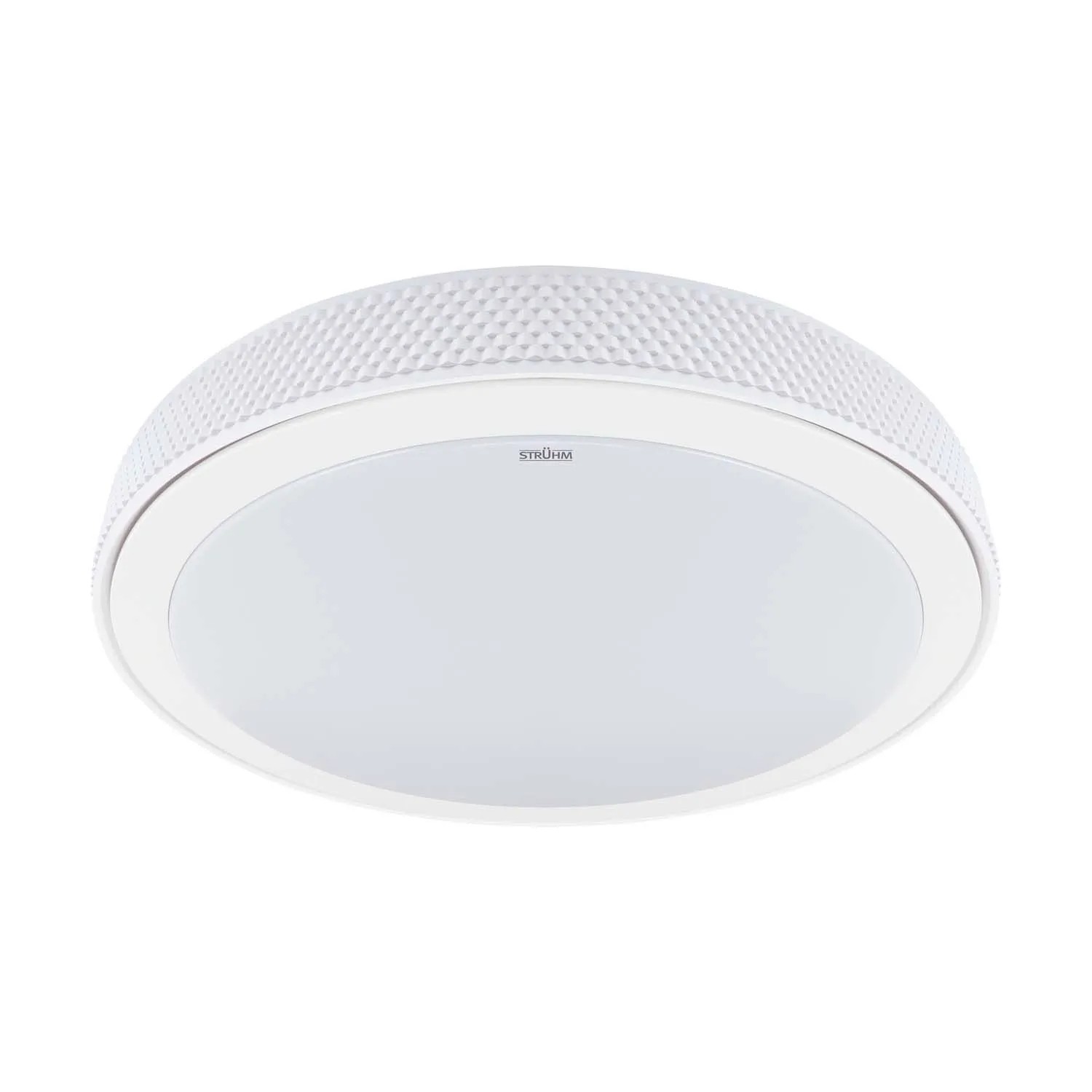 Struhm Plafon okrągły RATAN LED C WHITE 24W CCT 1370lm śr. 39,5cm biały