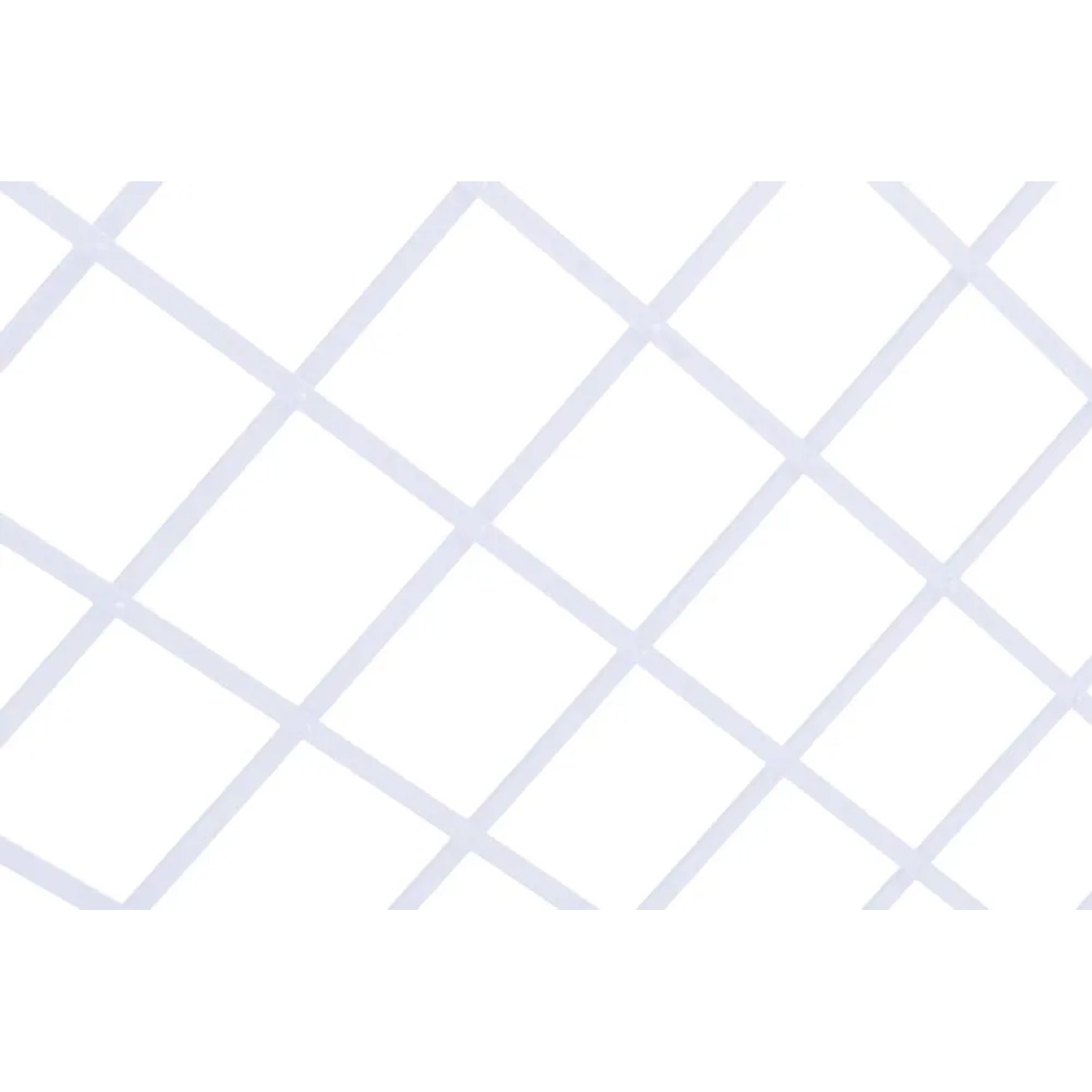 Kratka PVC rozsuwana biała - 100 x 200 cm