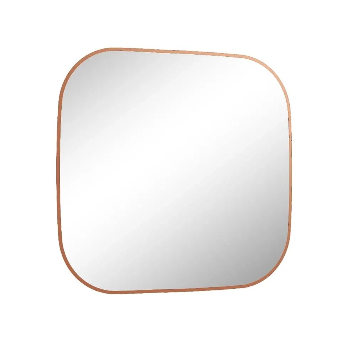 Lustro z oświetleniem LED Sharon rose gold - 70 x 80 x 2,9 cm