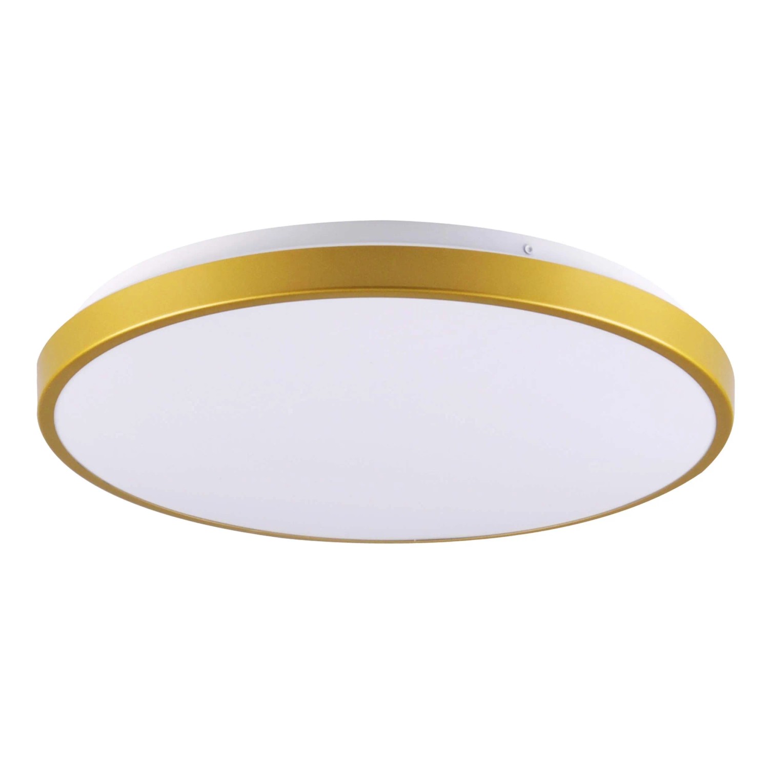 Goldlux Plafon LED KERN z pilotem 80W 3000-6000K 9200lm śr. 80cm złoty