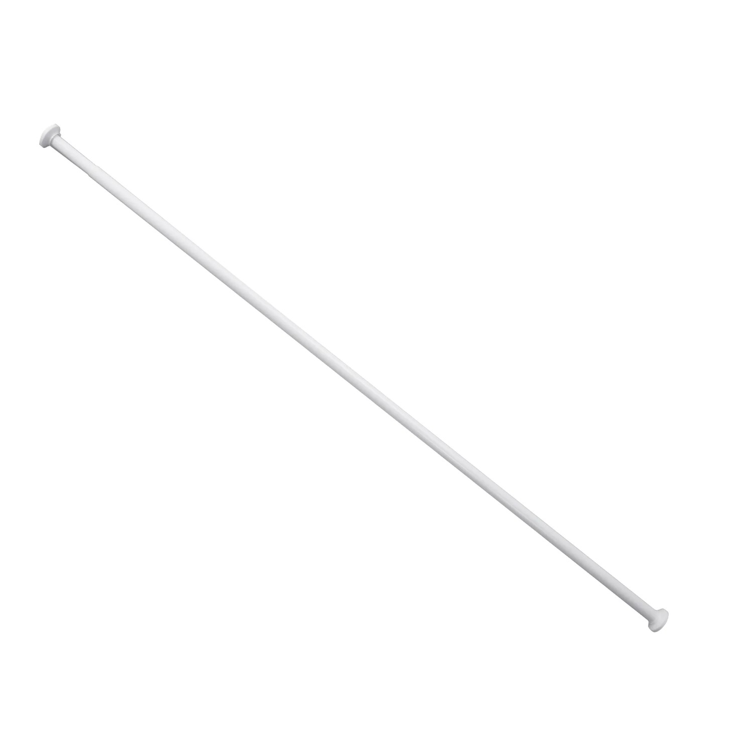 ADAH Drążek prysznicowy rozprężny śr. 20 mm biały 70-120 cm