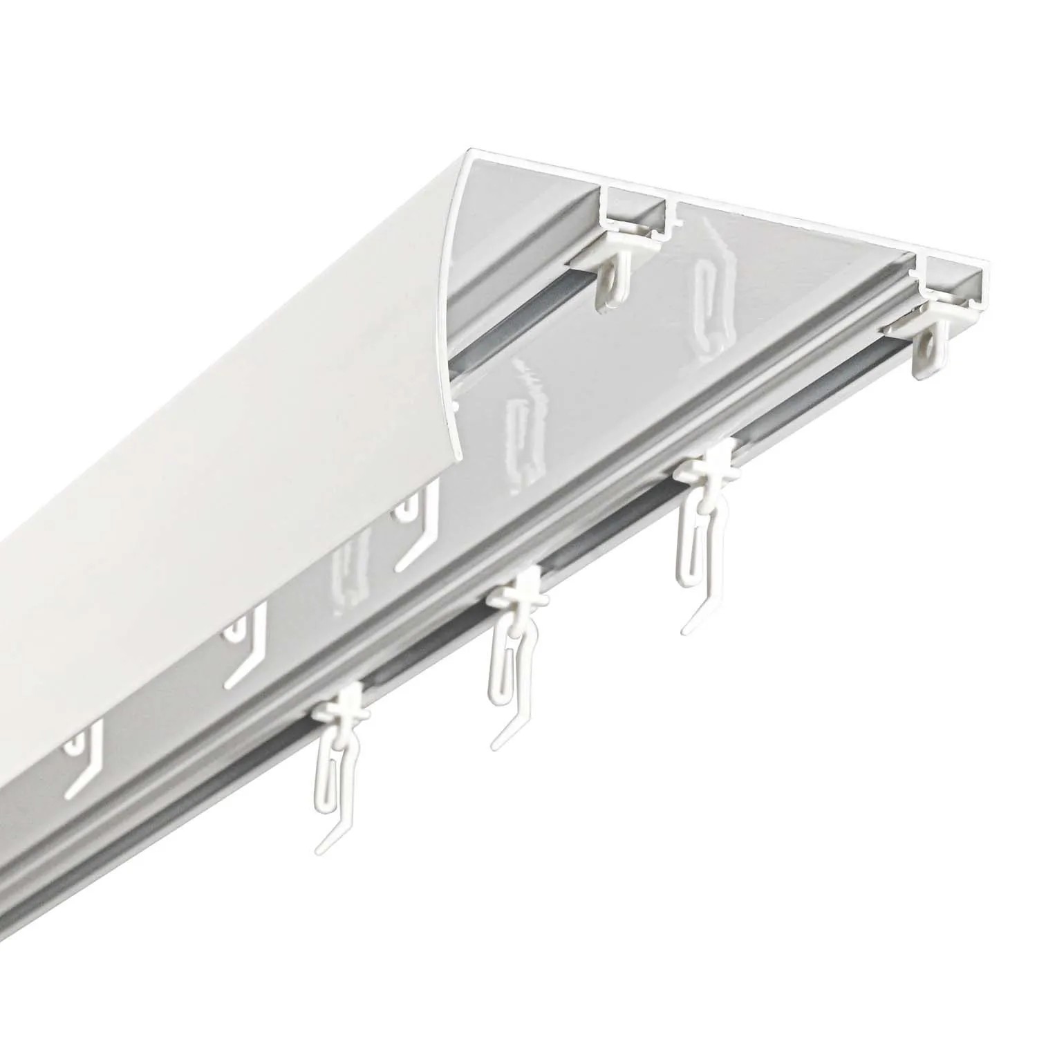 Kowalski Szyna aluminiowa z osłoną WIDE agrafka 680 cm biała