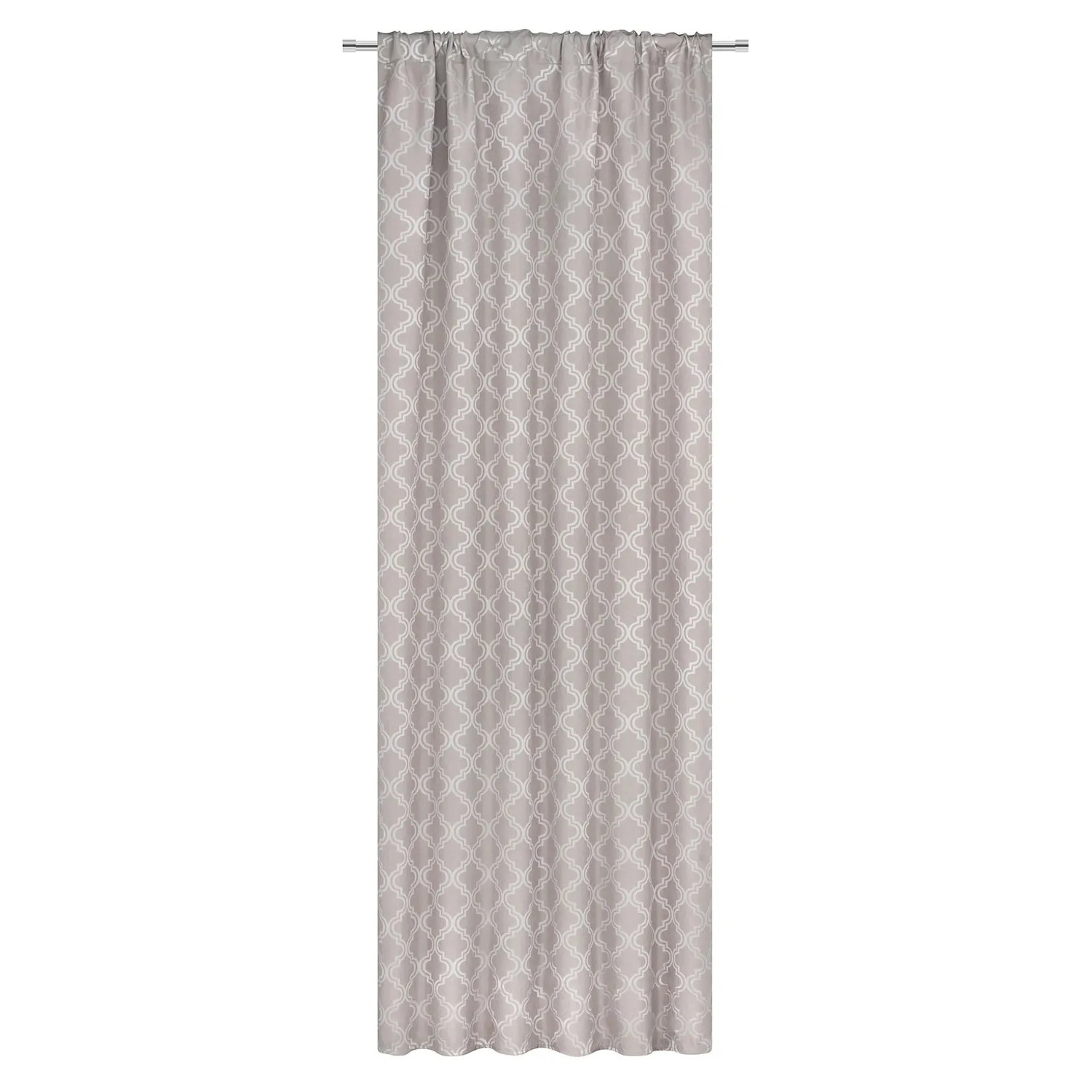 Zasłona CLOVER na taśmie 140 cm x 270 cm beżowa