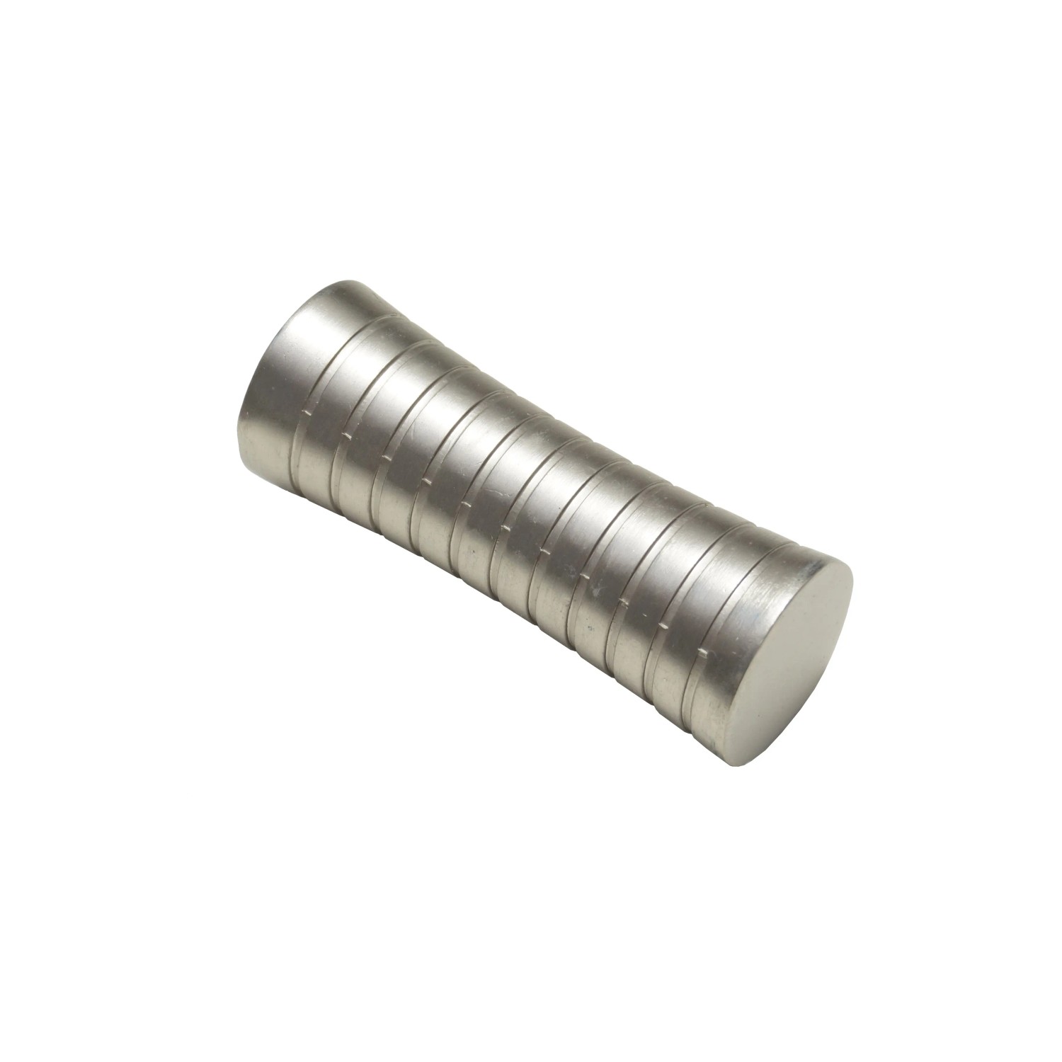 Zakończenie Zoja srebrna satyna 19 mm