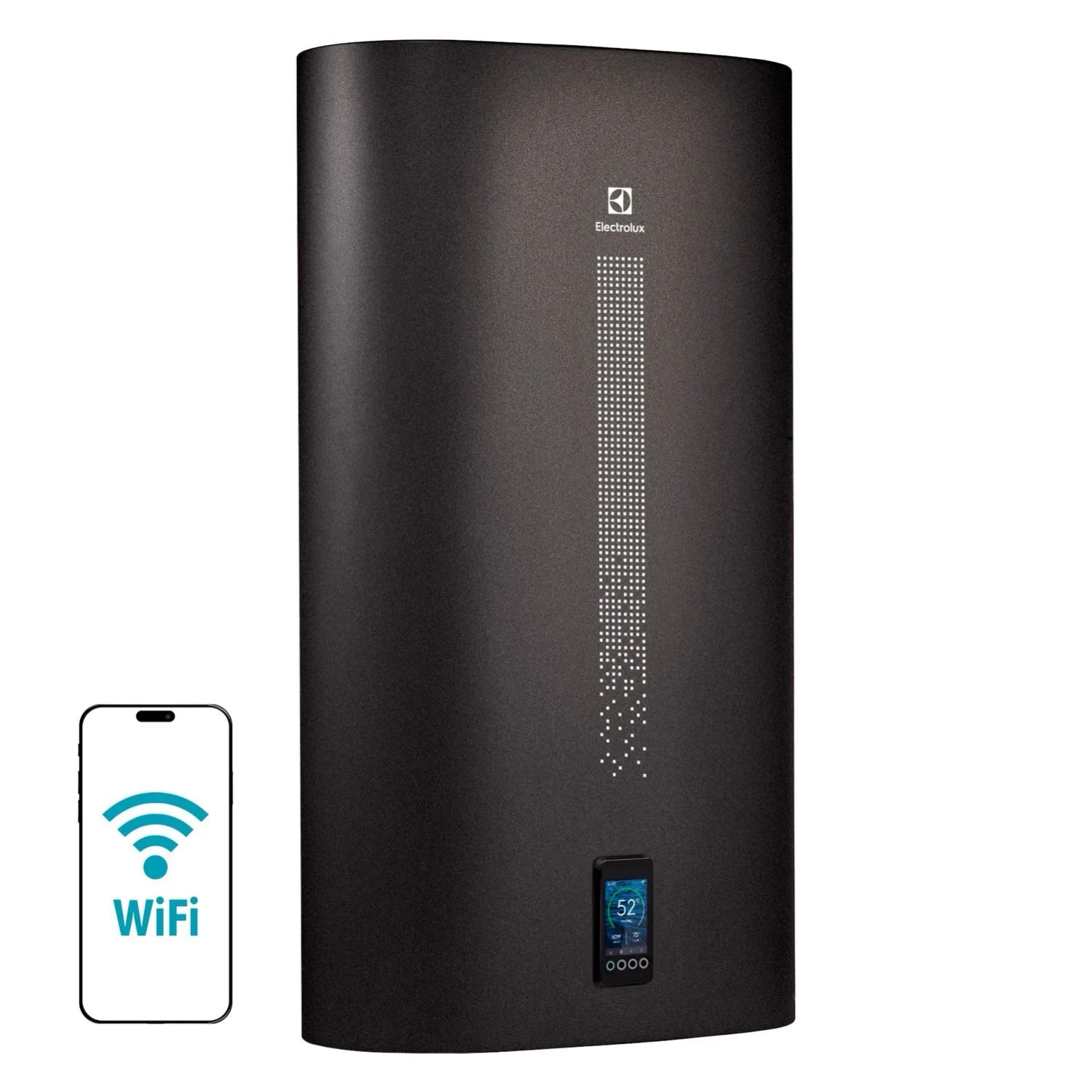 Electrolux Elektryczny podgrzewacz wody 100l akumulacyjny WIFI, czarny