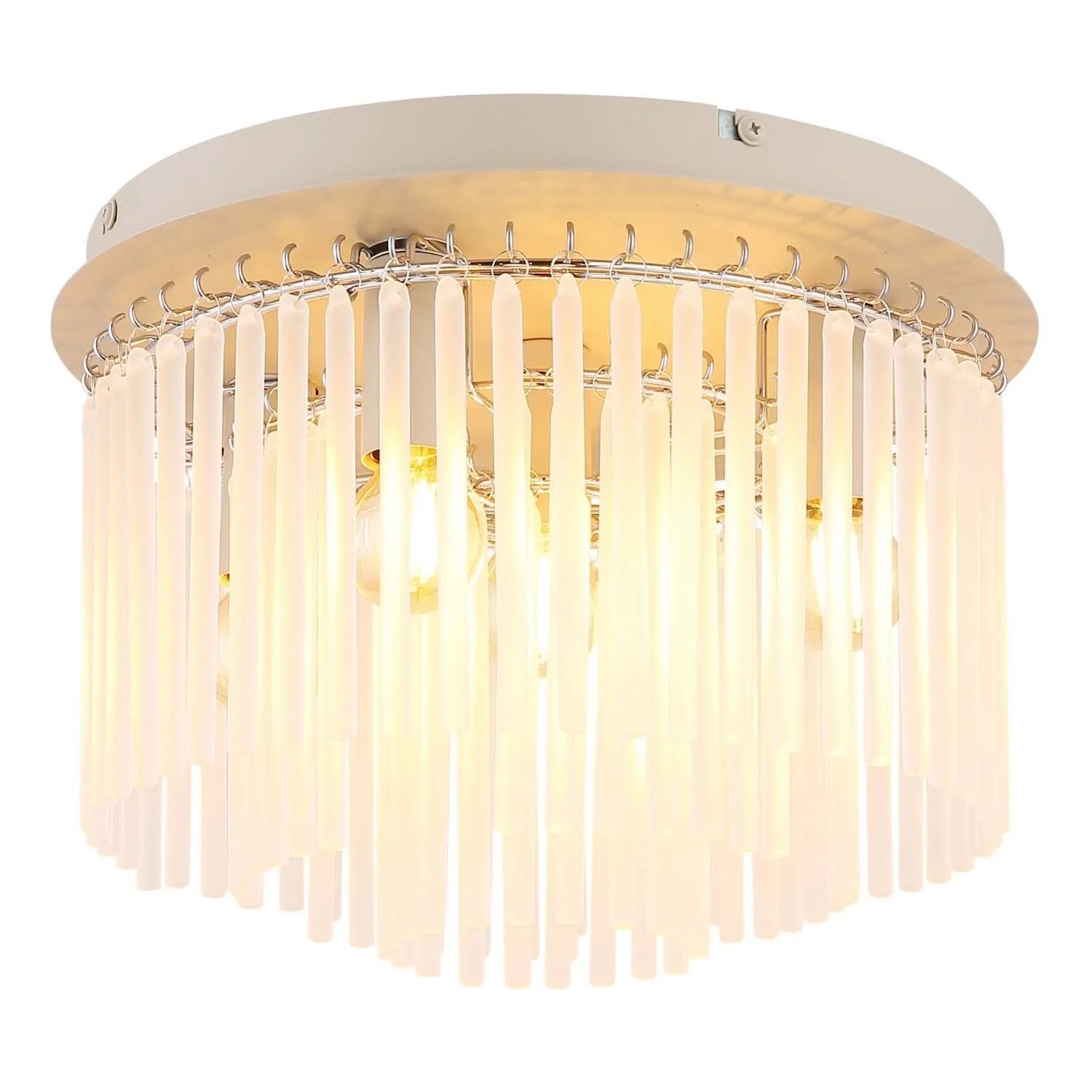Globo Lampa sufitowa GORLEY 5xE14 40W piaskowa