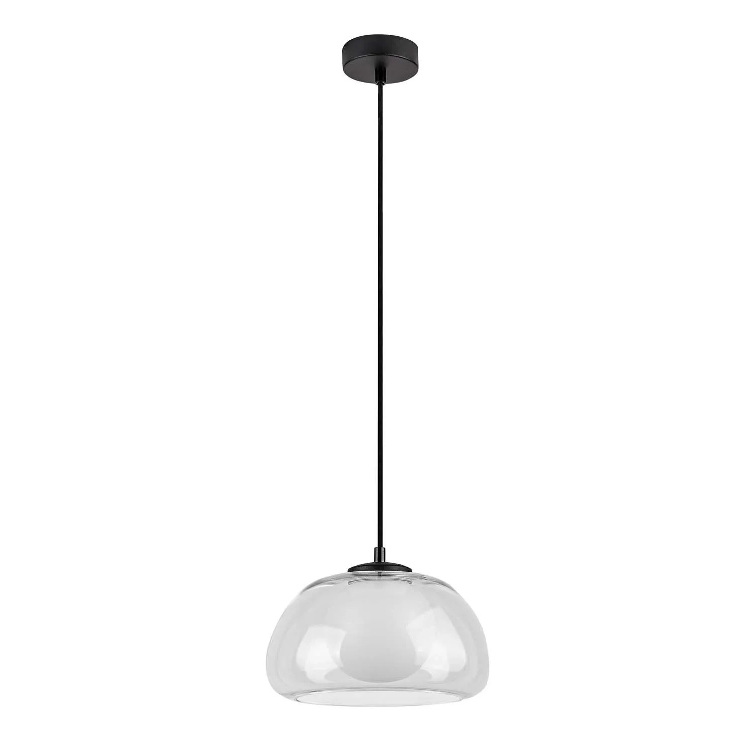 Rabalux Lampa wisząca ELOWEN 1xG9 max. 5W przezroczysty klosz