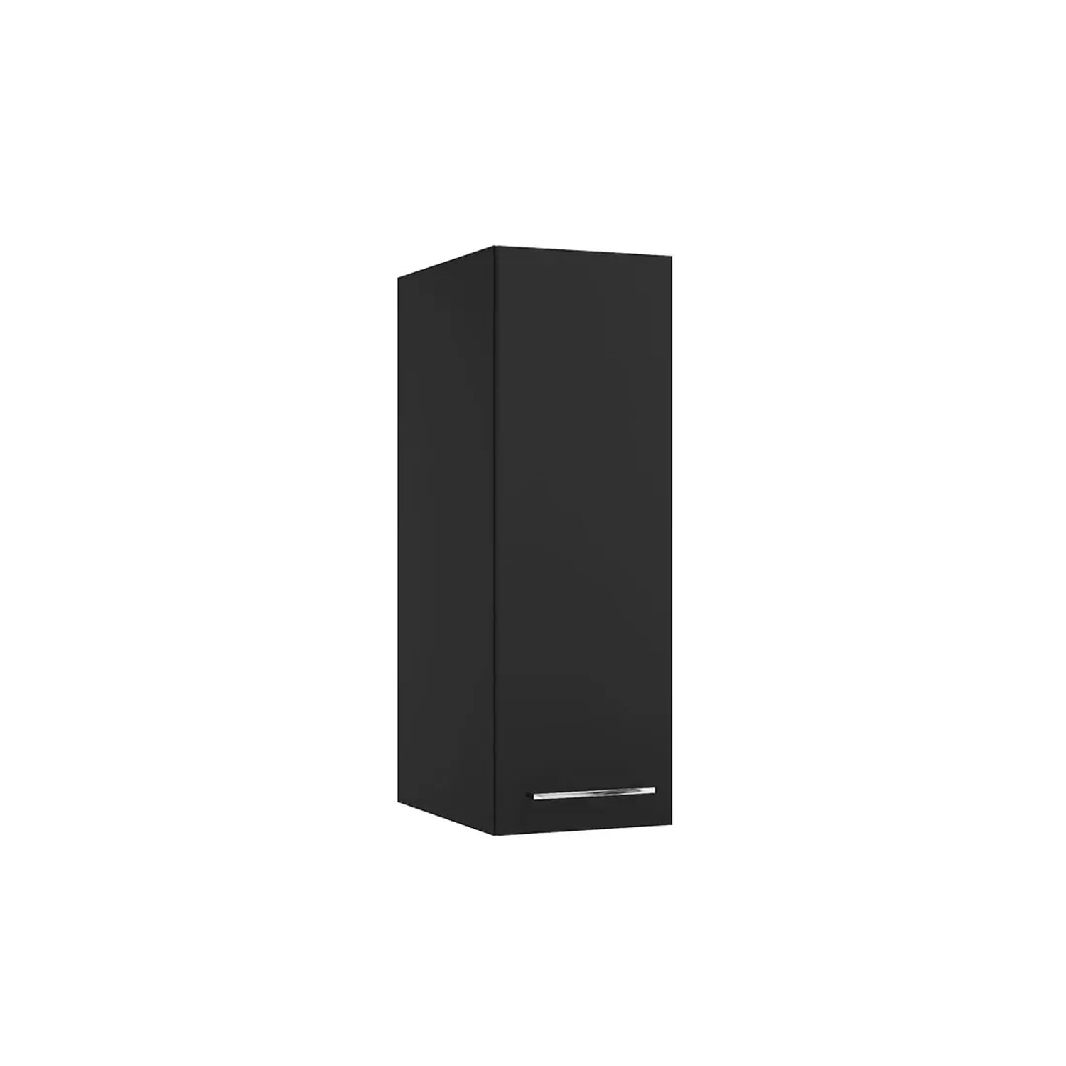 Defra Szafka Metro 1-drzwiowa 30 x 90 x 45 cm czarny mat