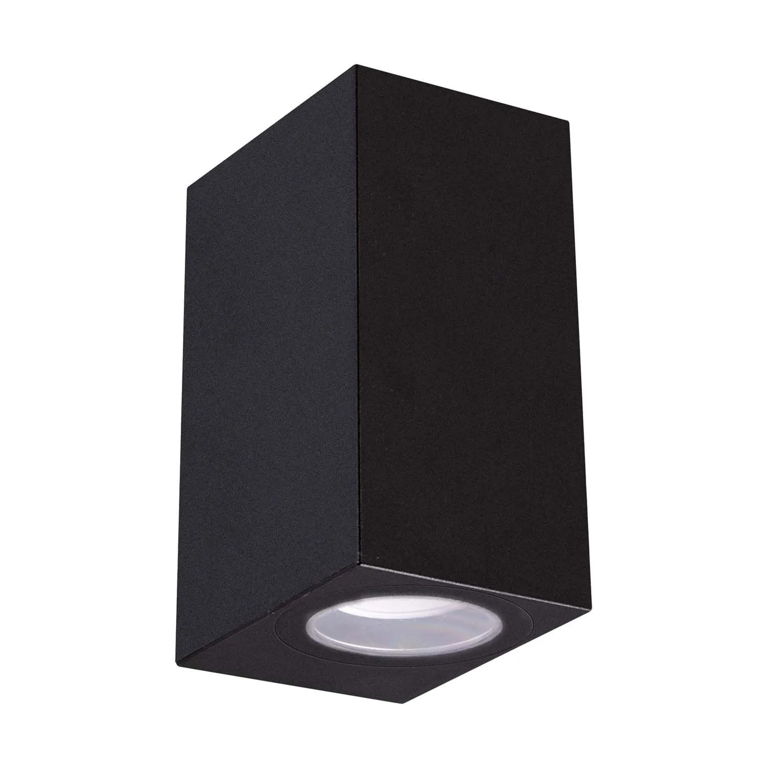 Struhm Kinkiet zewnętrzny GAMP D BLACK 2xGU10 12W IP54 czarny