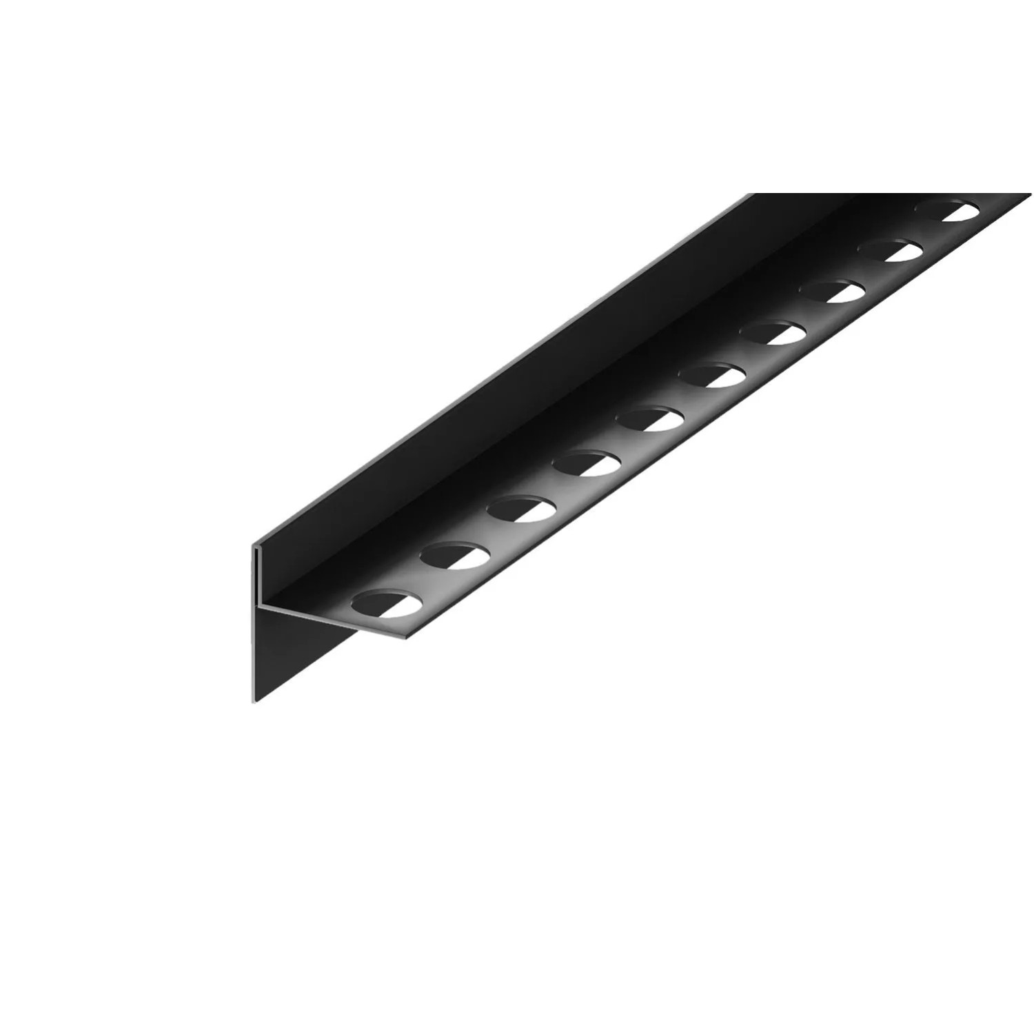 Eviso Listwa spadkowa czarny mat lewa 120 cm