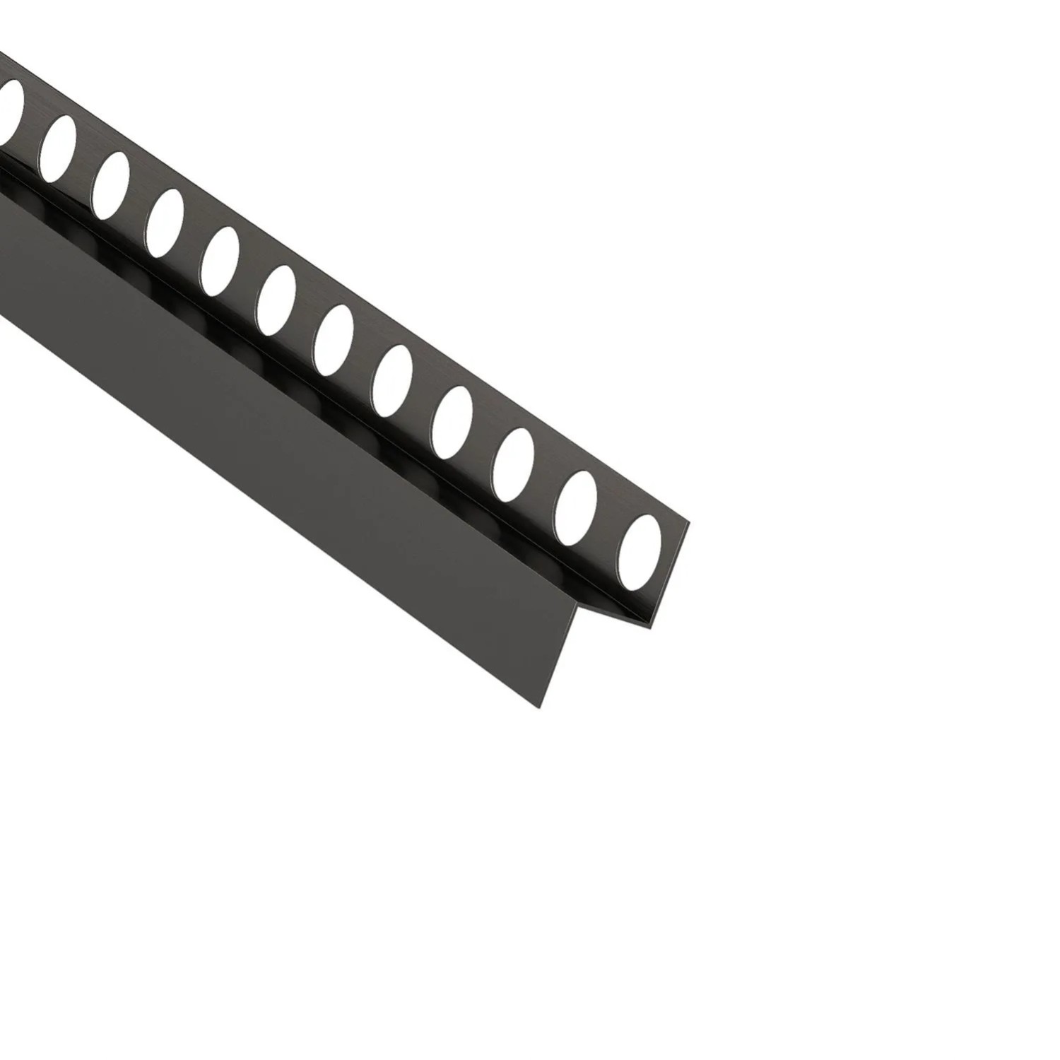 Eviso Listwa przyścienna gun metal lewa 120 cm