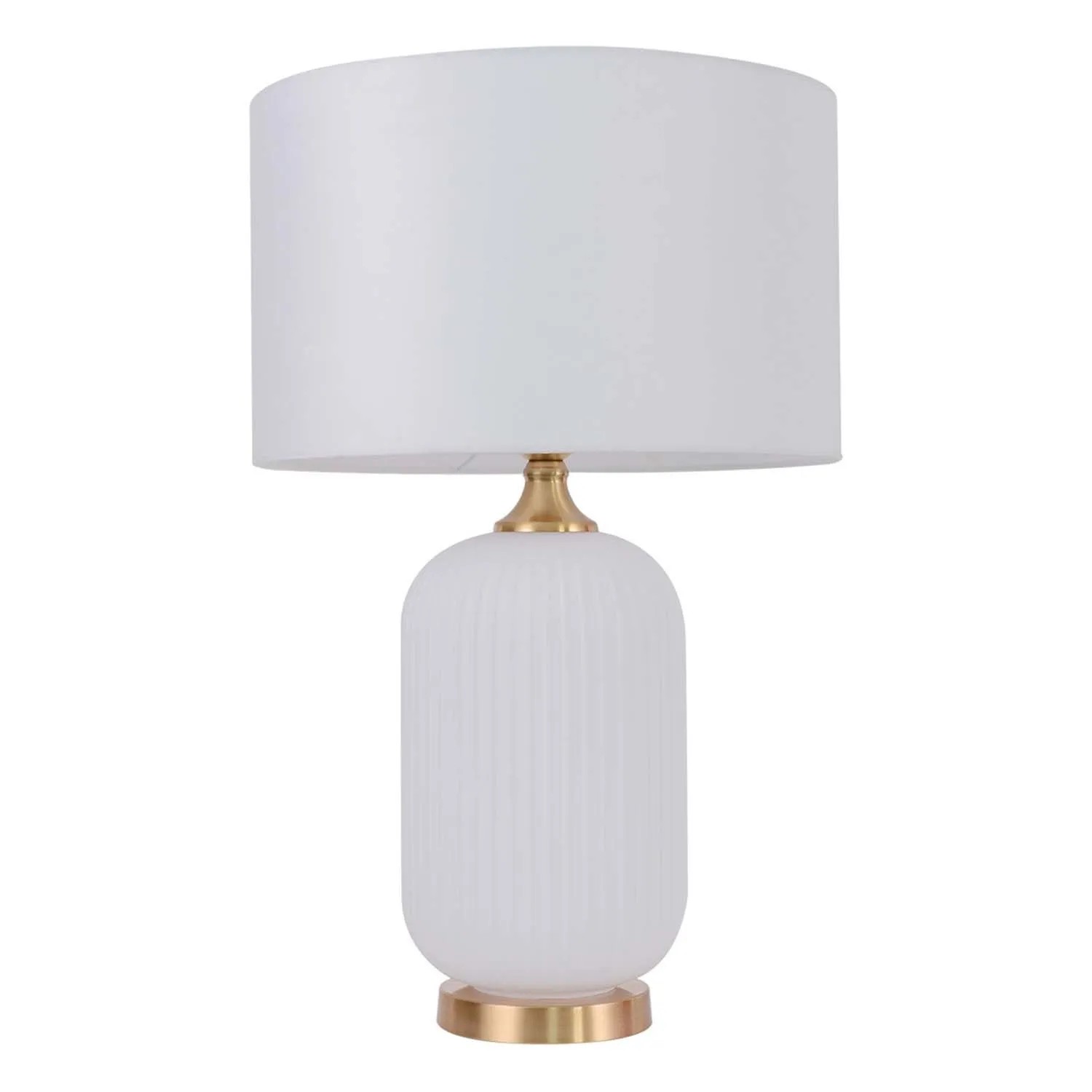 Light Prestige Lampa biurkowa TAMIZA 1xE27 max. 15W LED duża biała