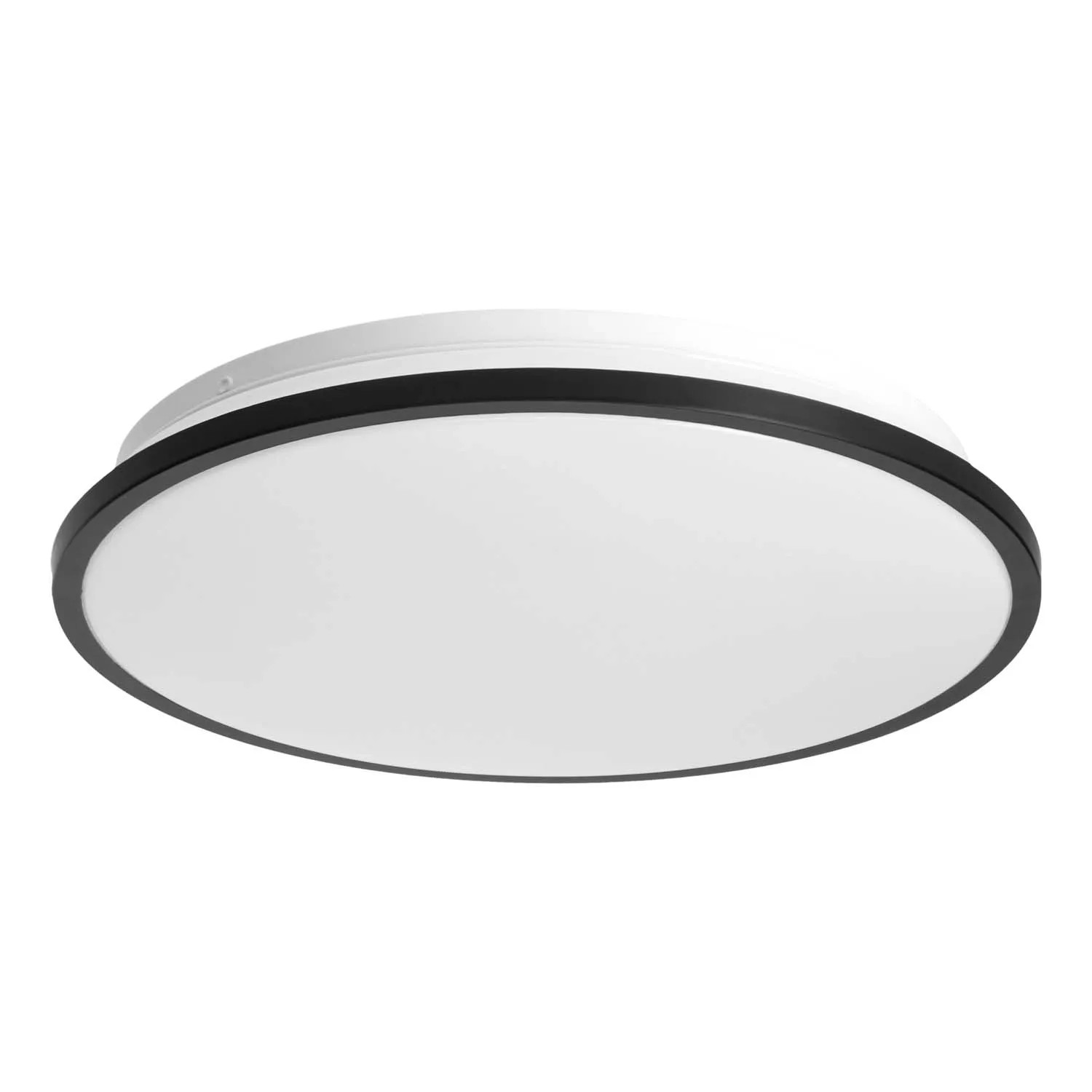 ORO Plafon LED TIAGO 24W CCT 3000/4500/6500K 1800lm śr. 34cm czarny