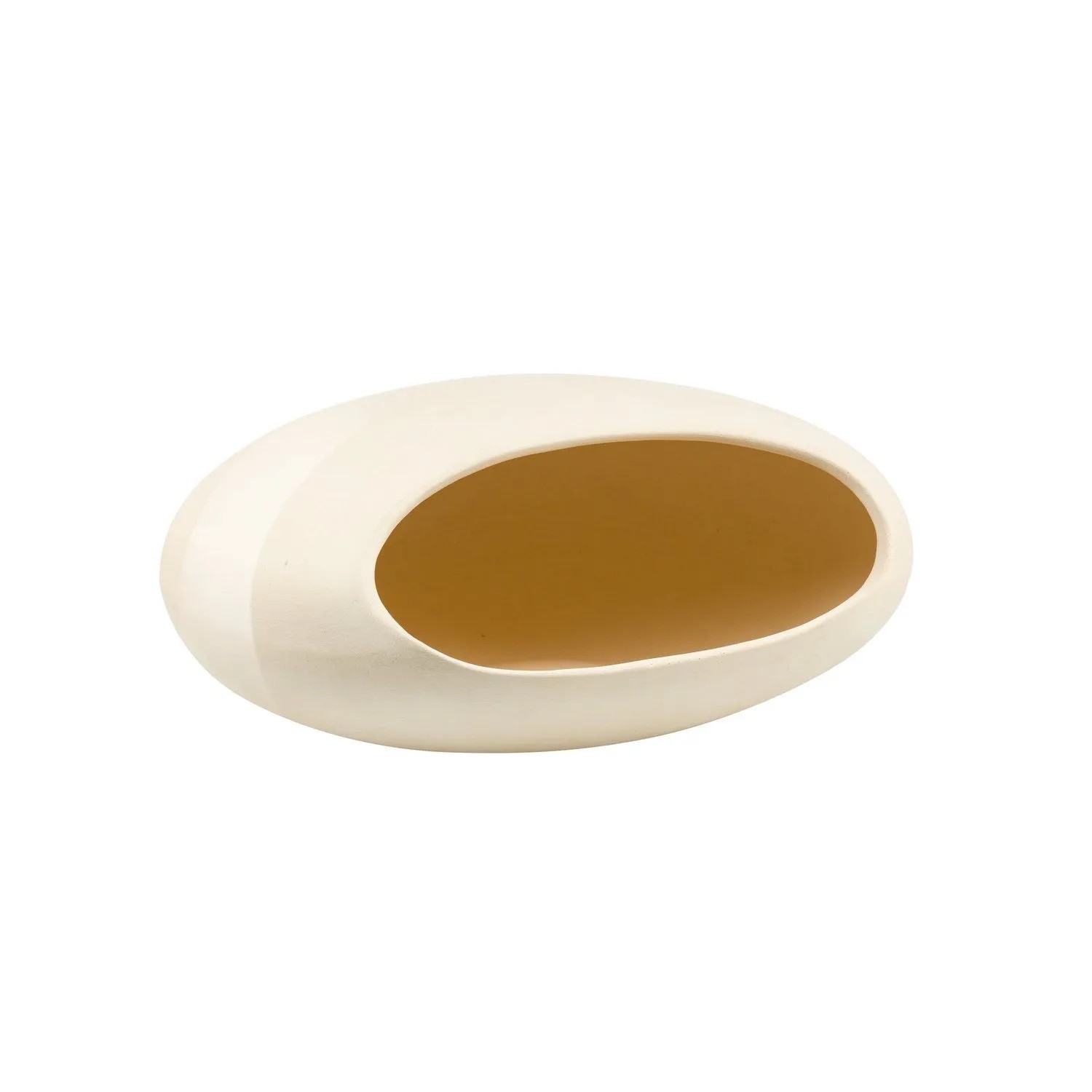Wazon Egg krem wys. 13 cm