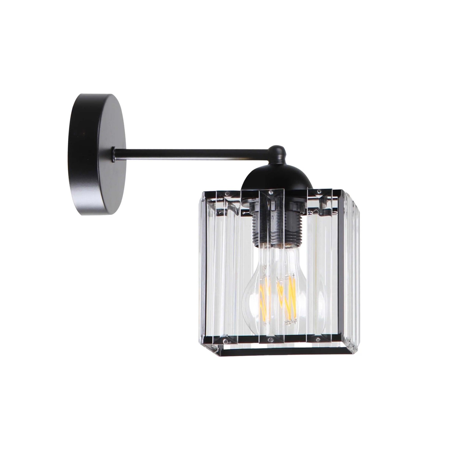 Candellux Kinkiet SIGLA 1xE27 40W czarny