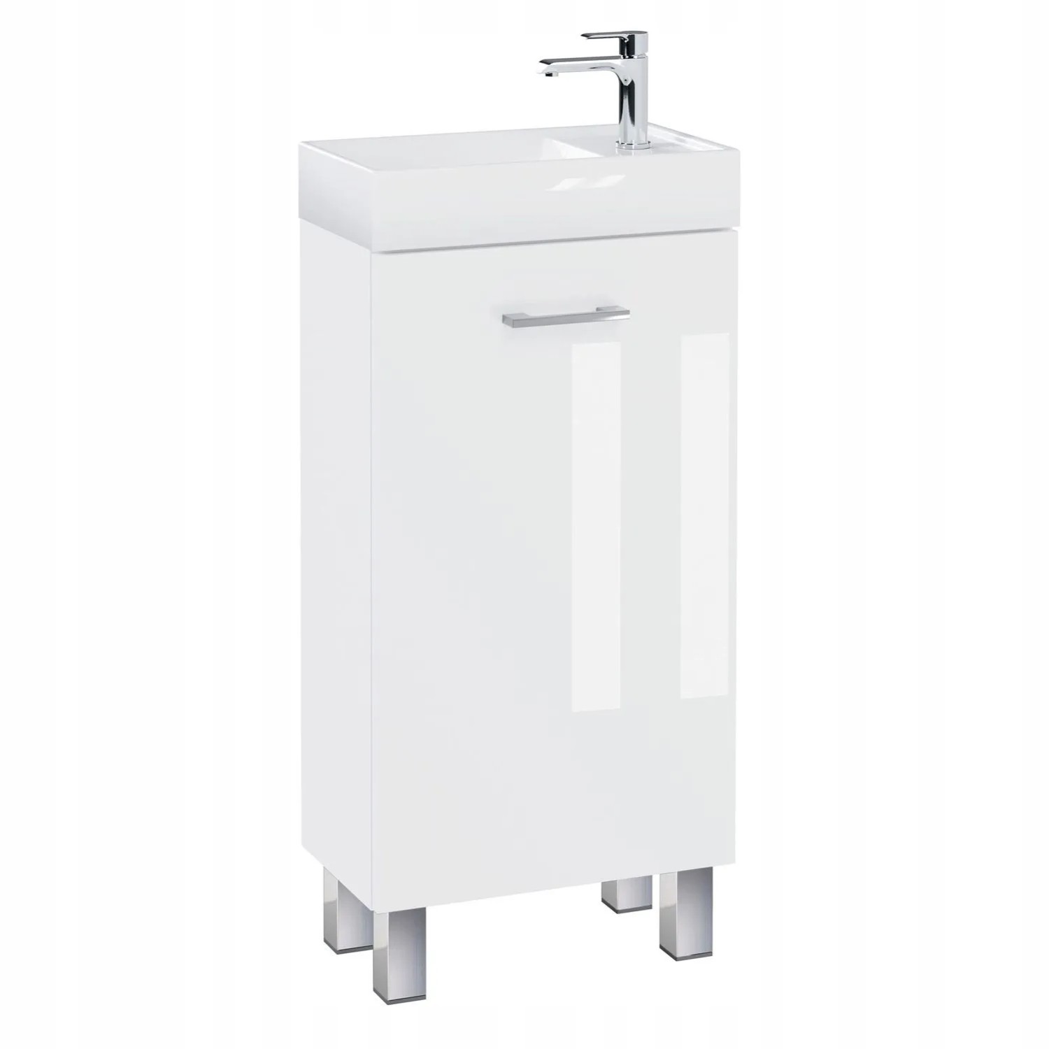Astor Zestaw Aspen szafka i umywalka biała 41x75x23 cm
