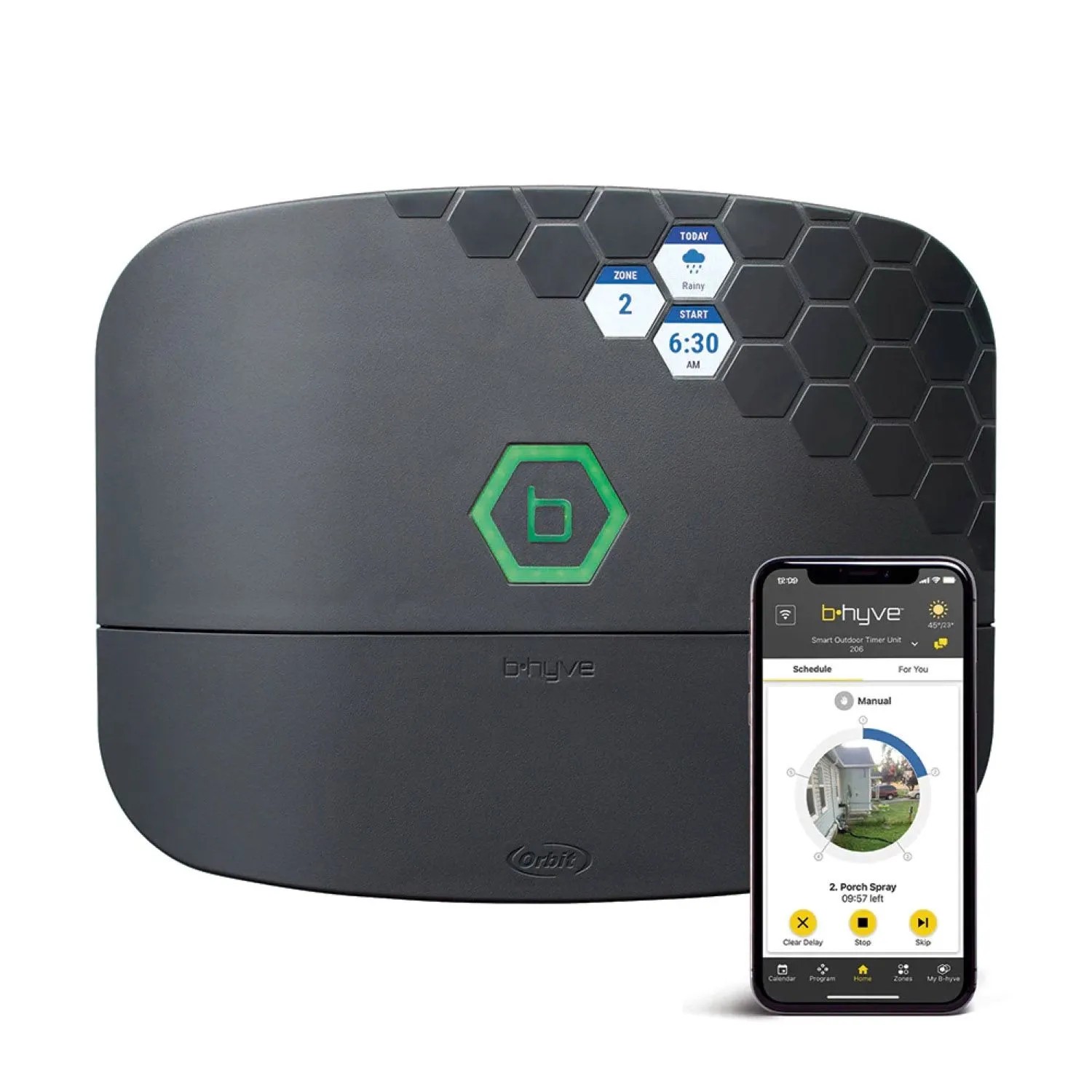 Sterownik wewnętrzny/zewnętrzny Orbit B-Hyve z WiFi - 16 sekcyji