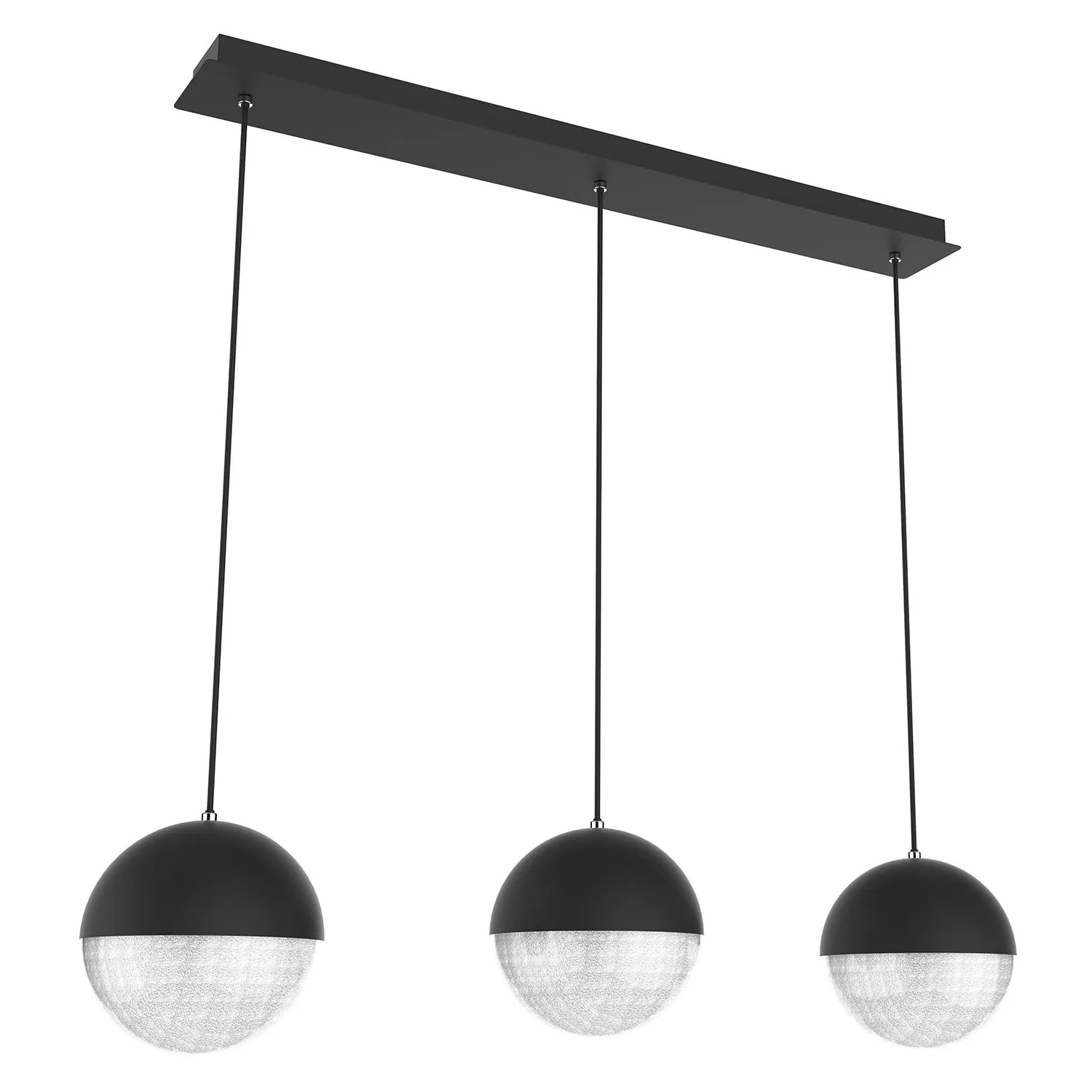 Candellux Lampa wisząca FURNI 15W 4000K 950lm czarna