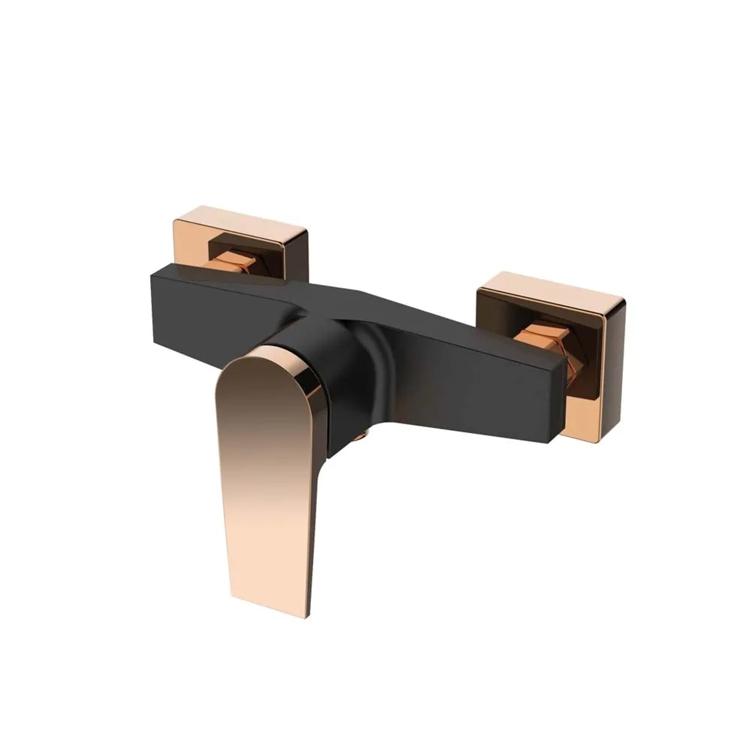 Invena Bateria prysznicowa GOLD ROSE czarno-złota