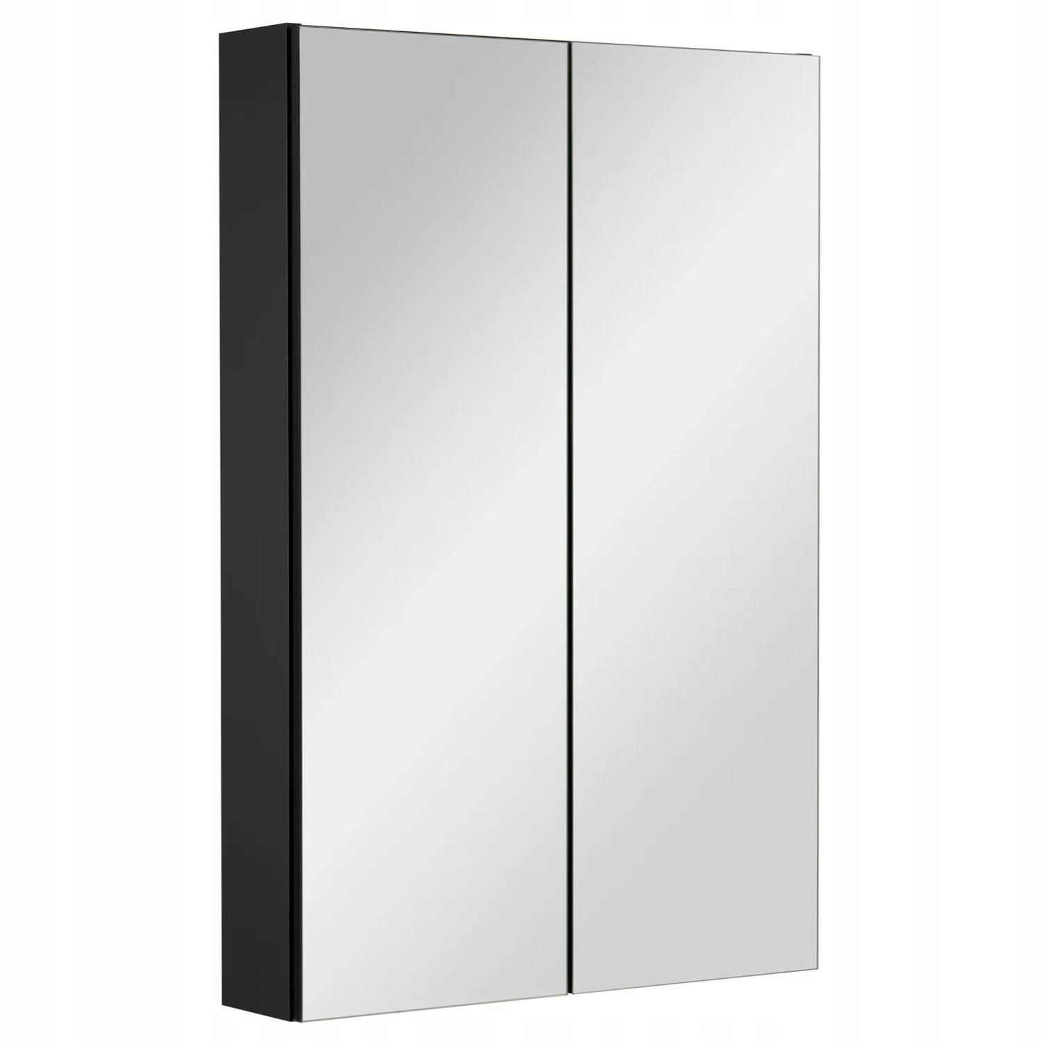 Astor Szafka lustrzana czarna 60x90x14 cm