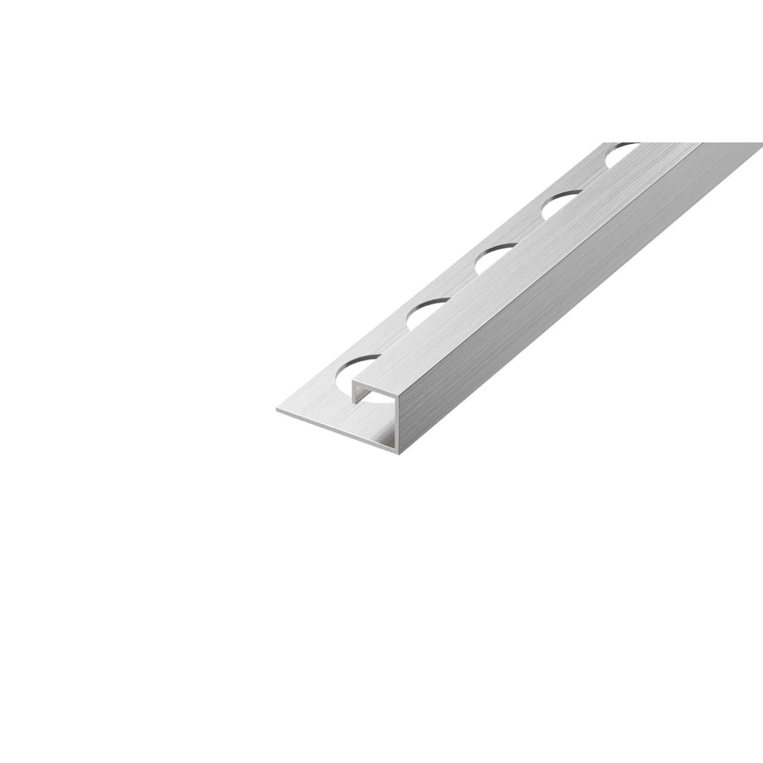 Eviso Listwa narożna P srebrny szczotkowany 10,5 x 2700 mm