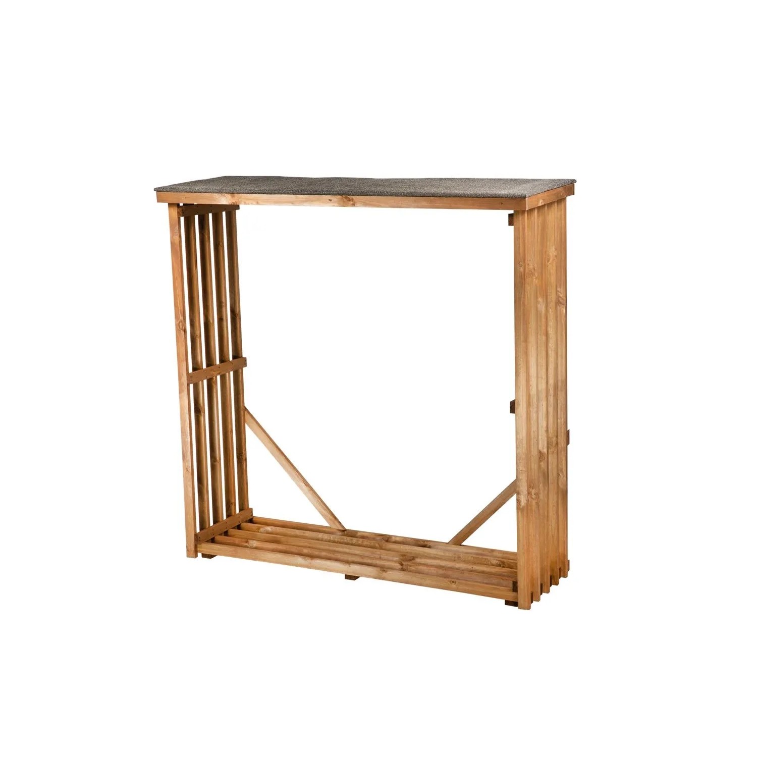 Werth-Holz Drewutnia Lugano brąz - 148x48x147 cm