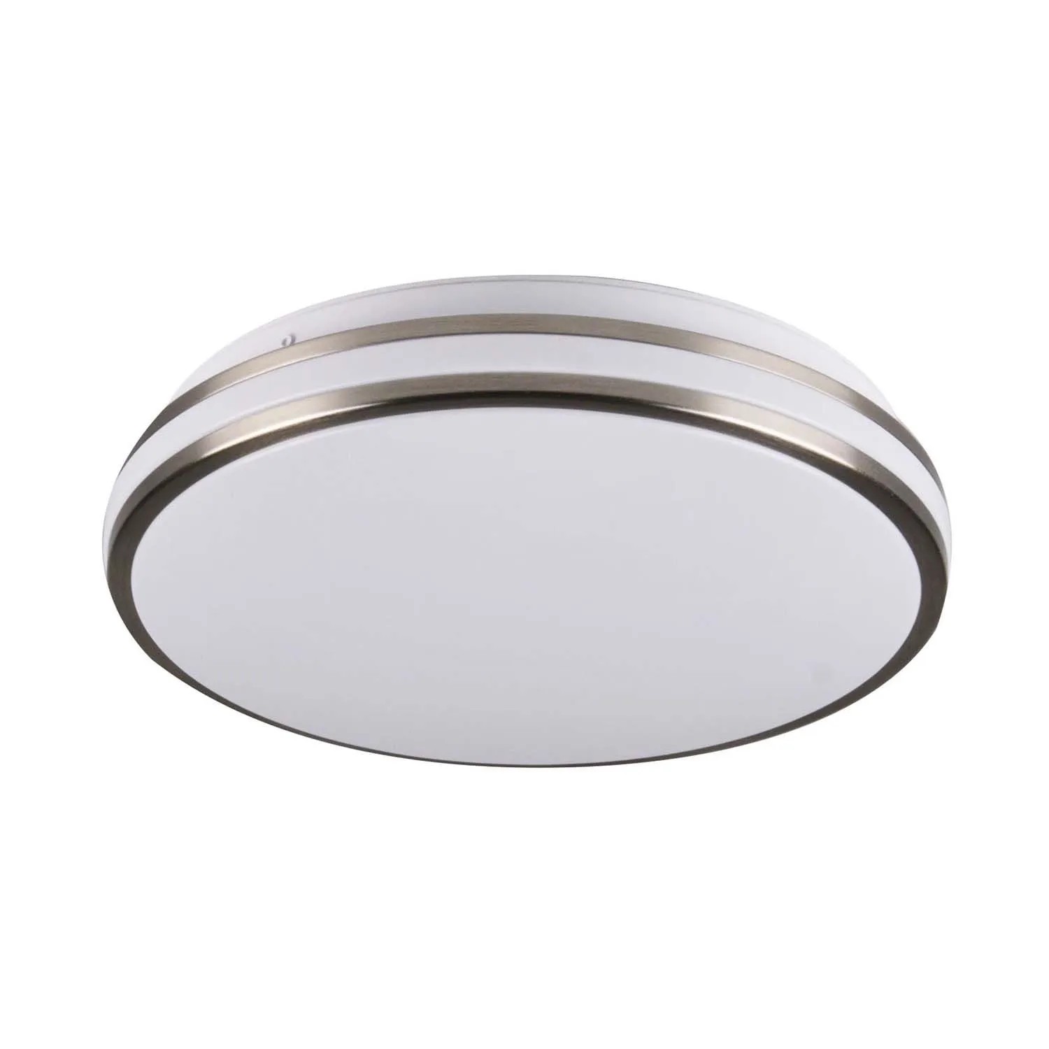 Goldlux Plafon LED ORBIT 15W 4000K 1600lm śr. 28 cm nikiel