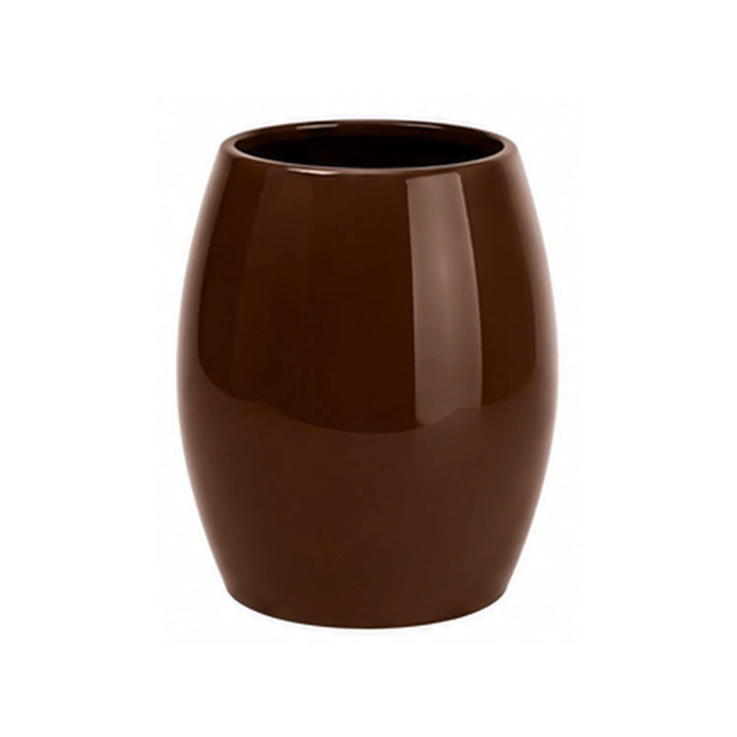 Wazon Lena brąz wys. 19 cm