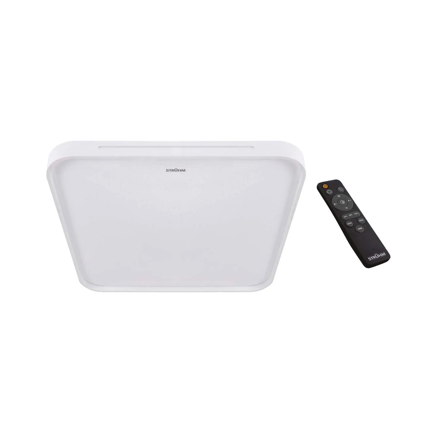 Struhm Plafon kwadrat z pilotem WENA LED D 48W CCT 4410lm IP44 48,5x48,5cm biały