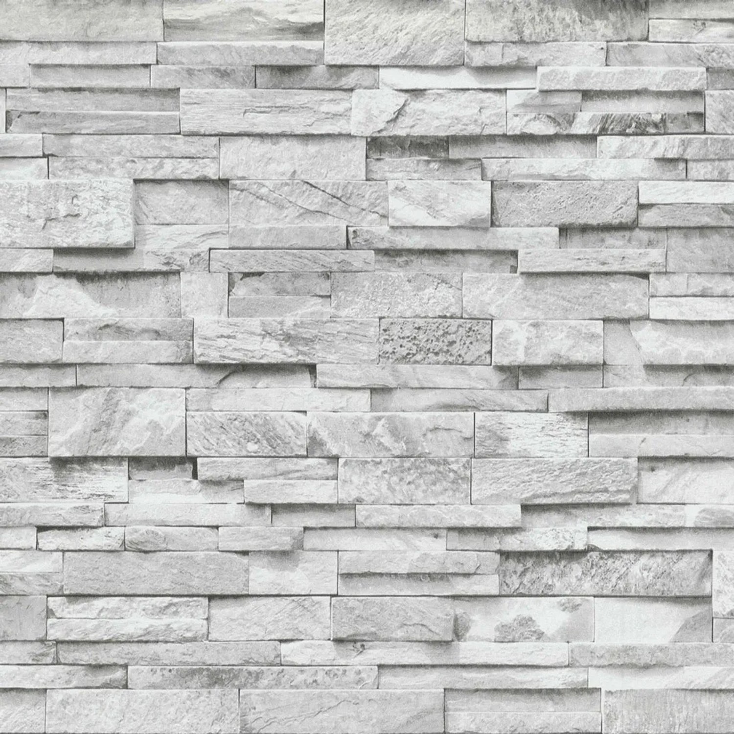 Tapeta winylowa na flizelinie KAMIEŃ jasnoszary